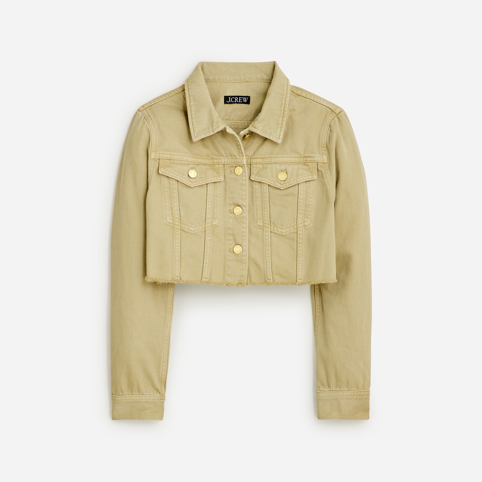 Limited-edition Cropped Classic Denim Jacket For Women | J.Crew