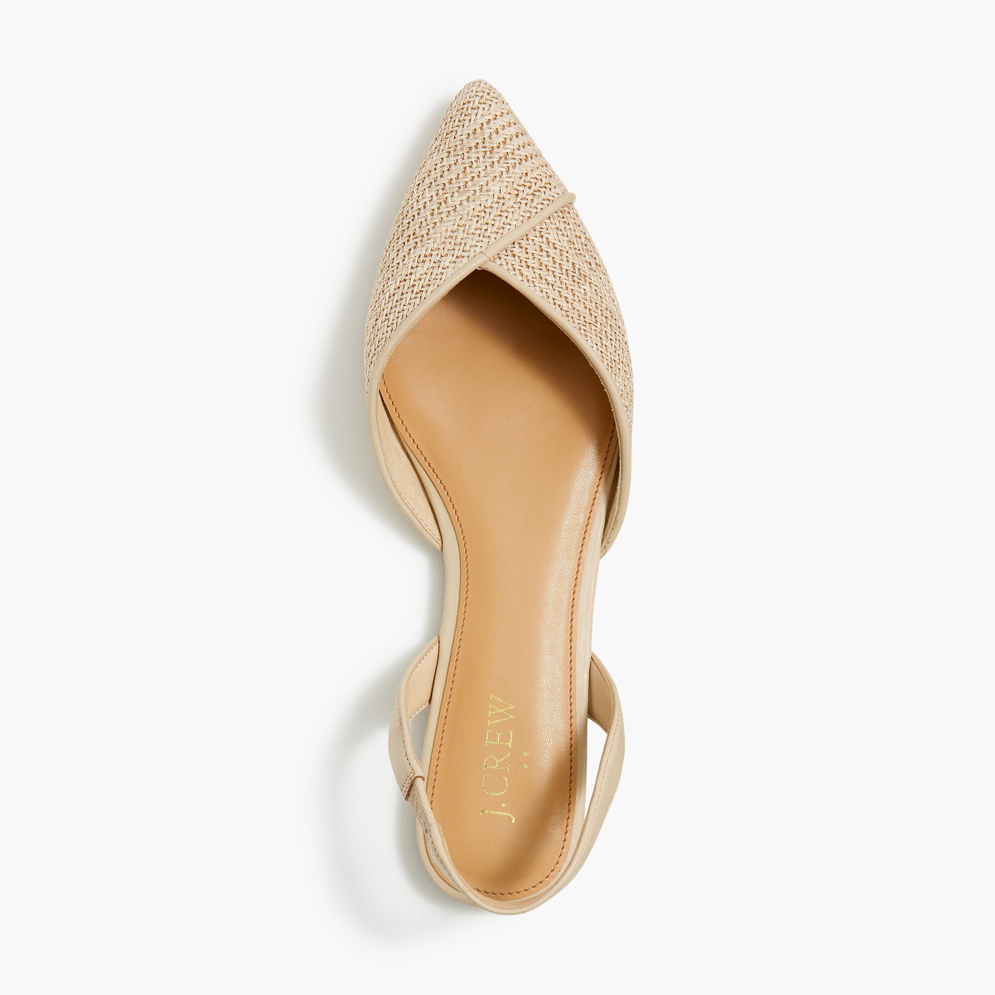 Woven slingback flats - image 5