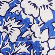 Boys' floral linen-blend button-down VINTAGE PERI IVORY