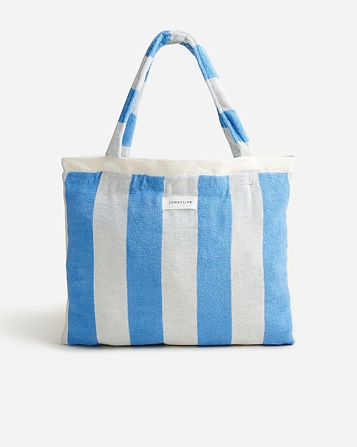  Sunnylife&trade; beach towel two-in-one tote bag