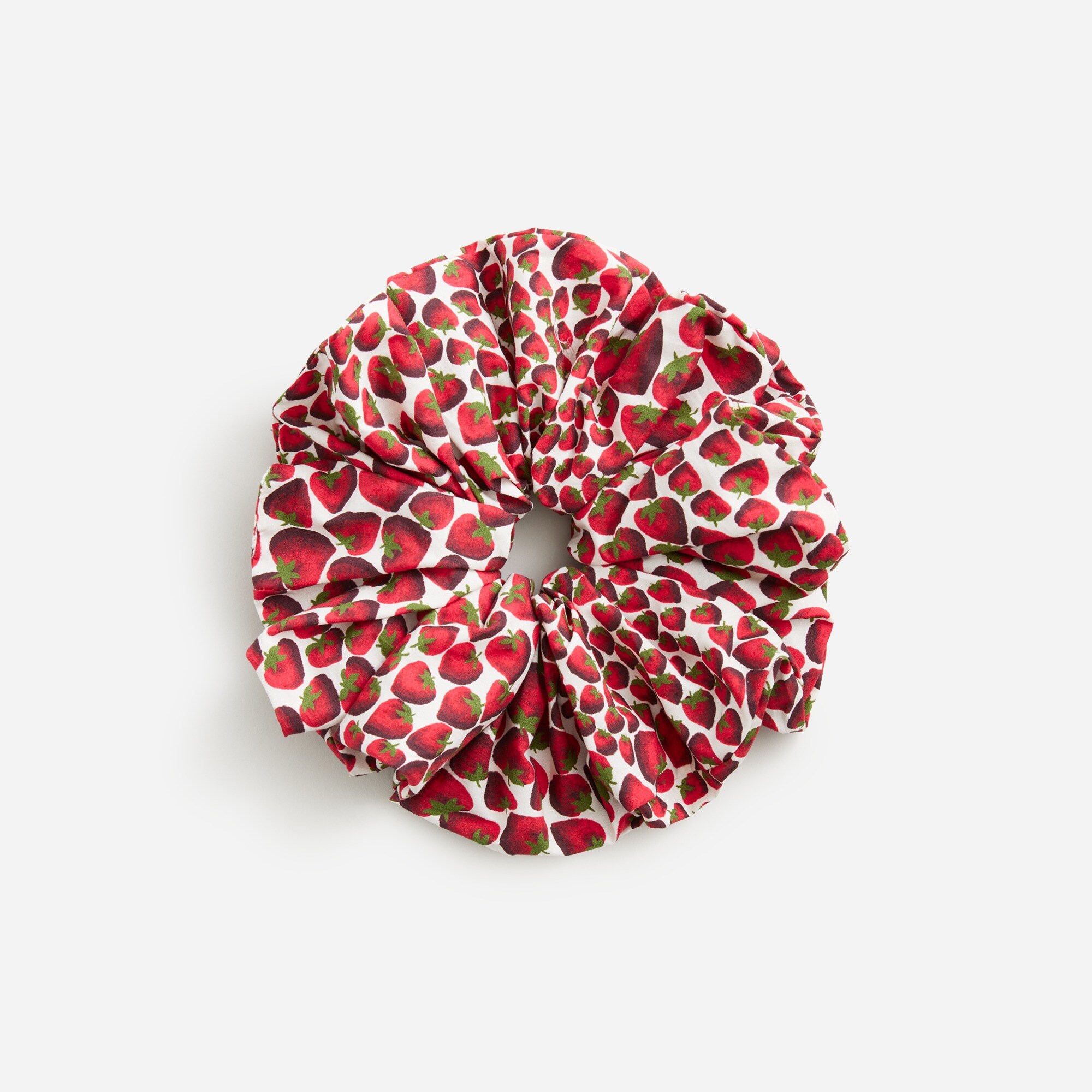  Oversized printed scrunchie