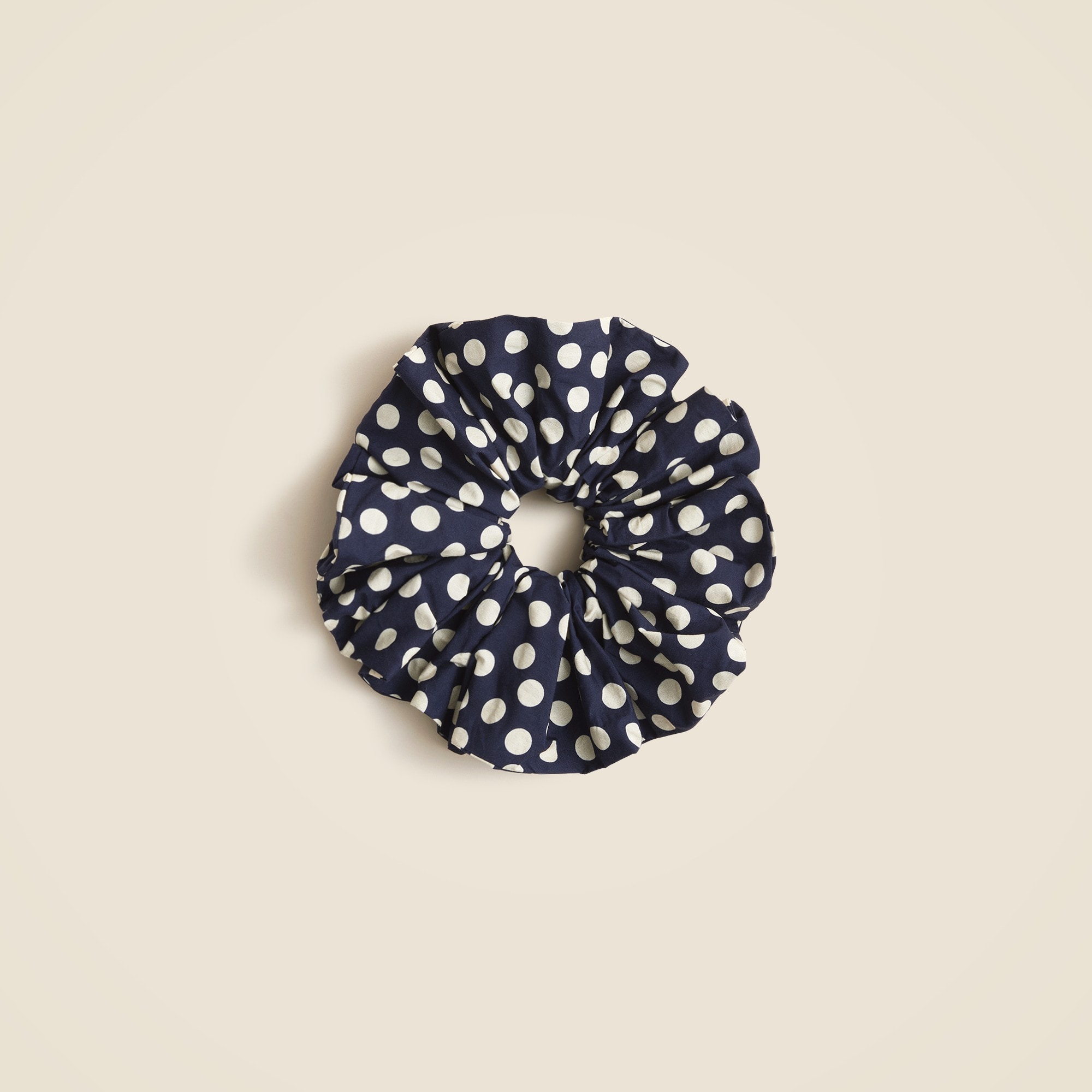  Oversized printed scrunchie