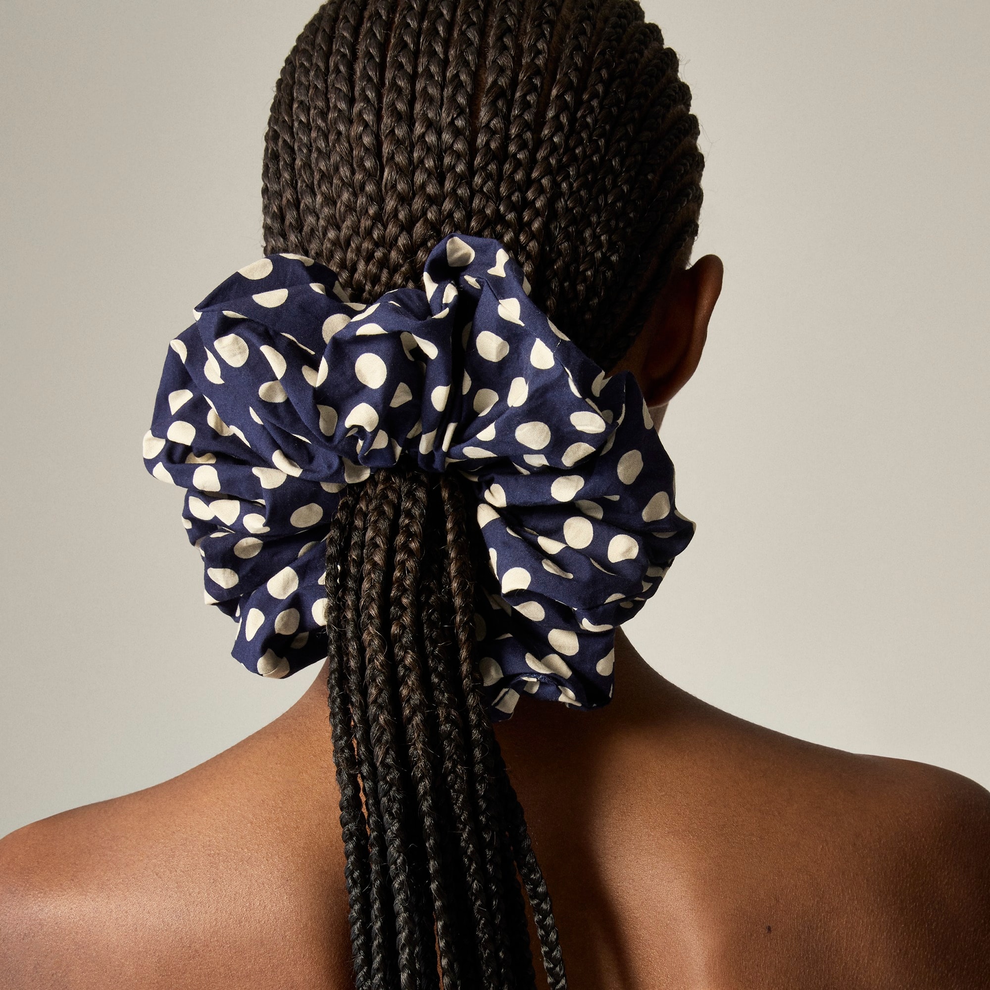 womens Oversized printed scrunchie