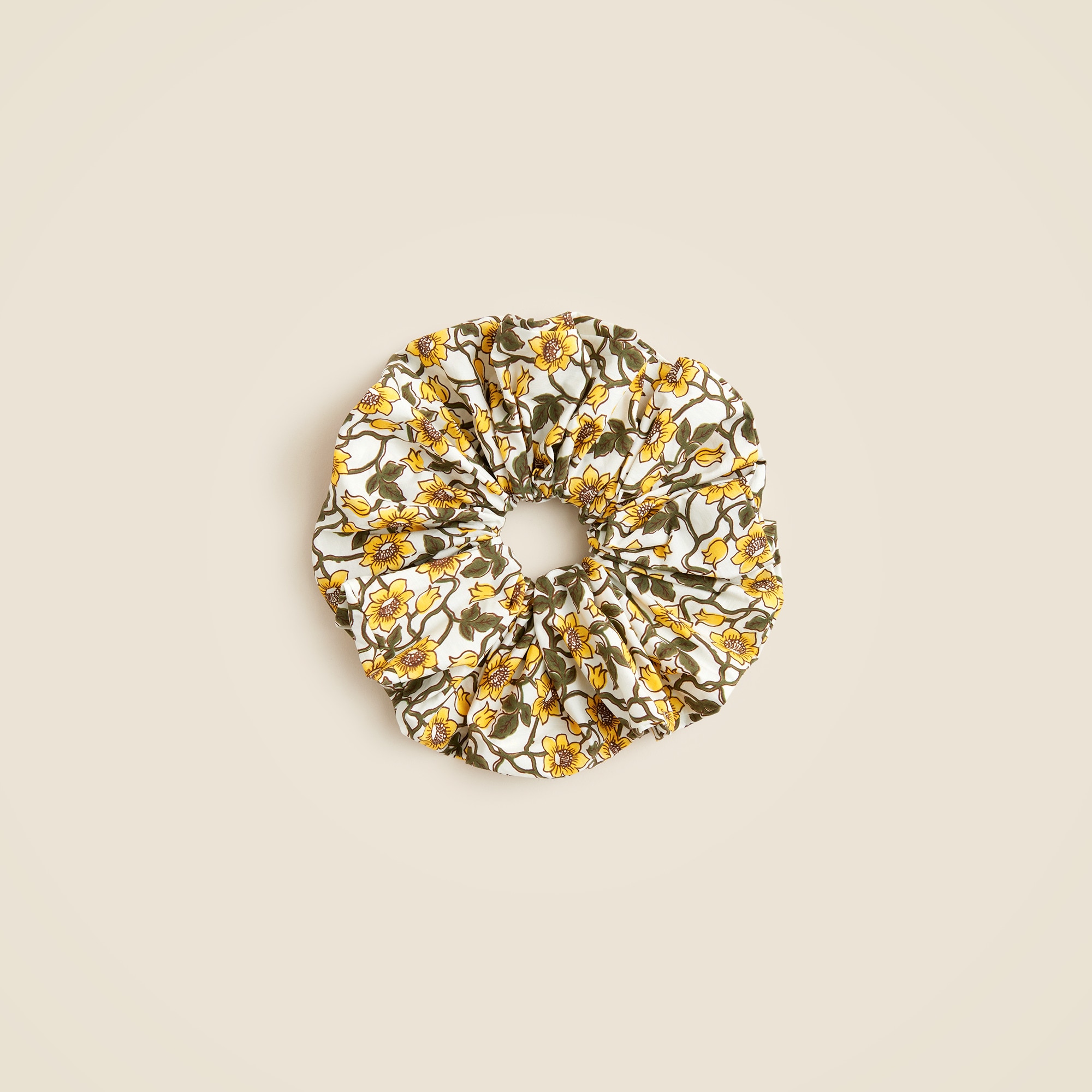  Oversized printed scrunchie