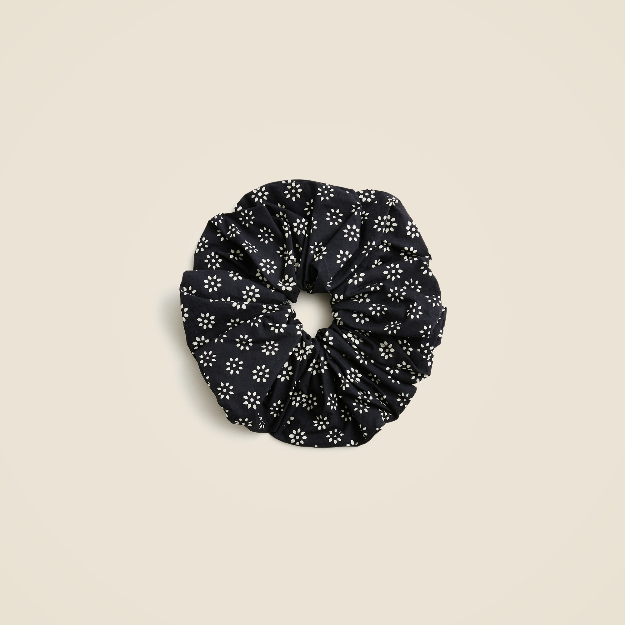  Oversized printed scrunchie