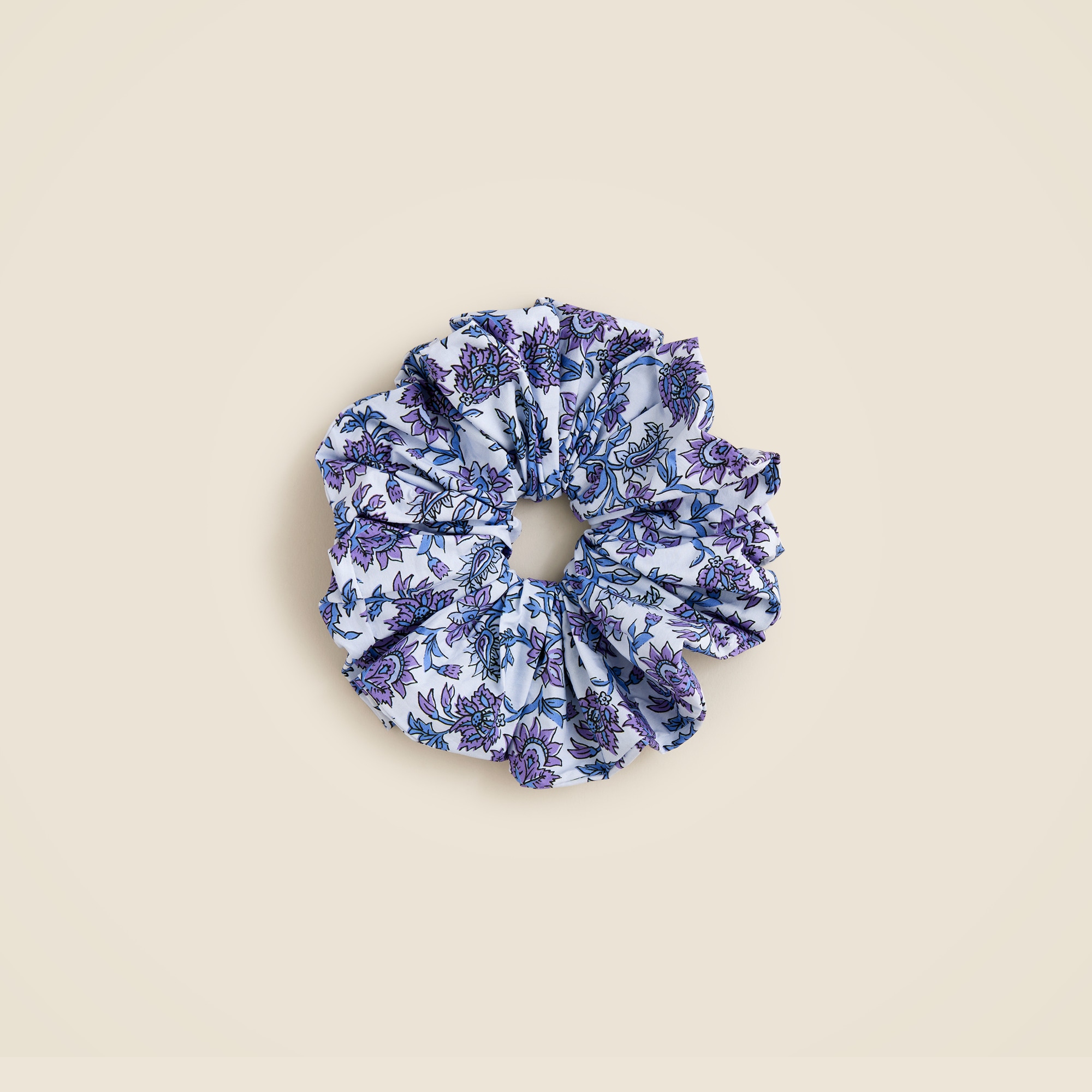 womens Oversized printed scrunchie