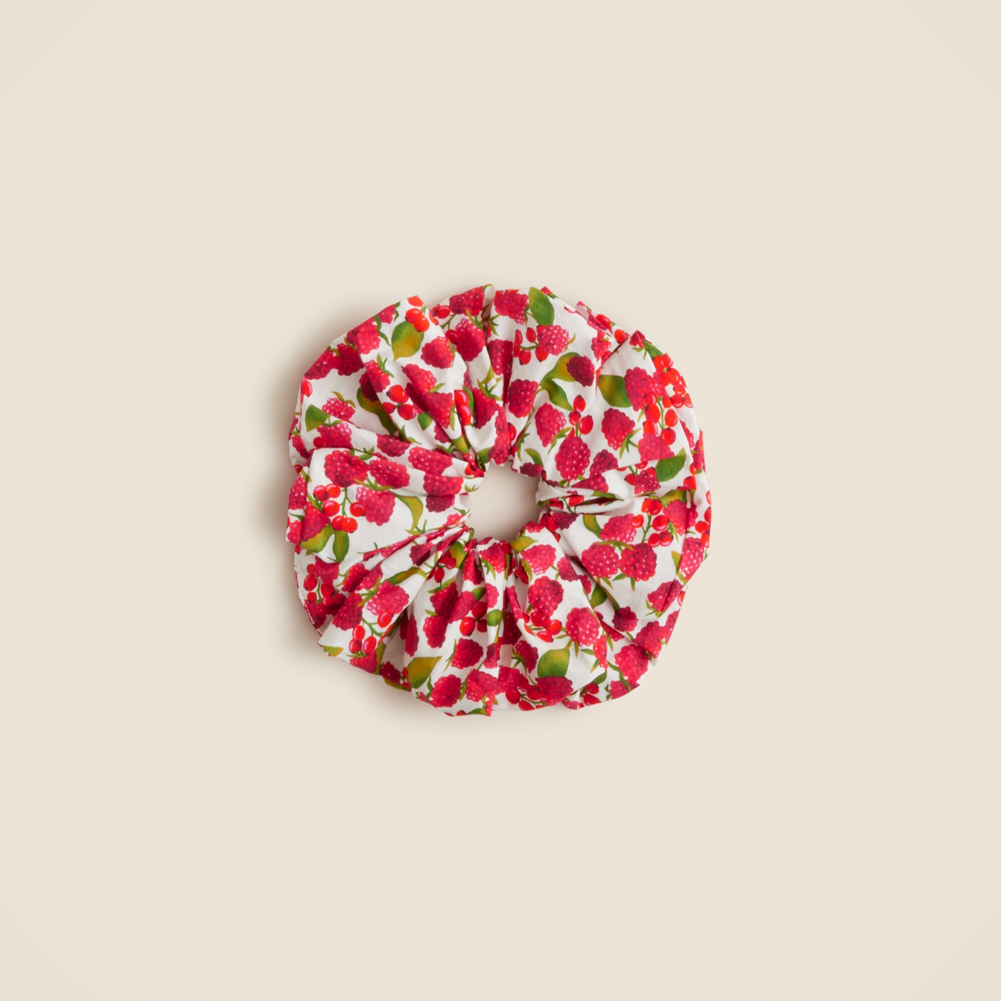  Oversized printed scrunchie