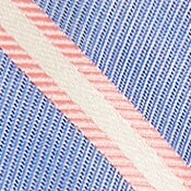 Mixed-plaid tie BLUE PINK WHITE