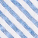 Mixed-plaid tie BOLD BLUE WHITE SEERSUC