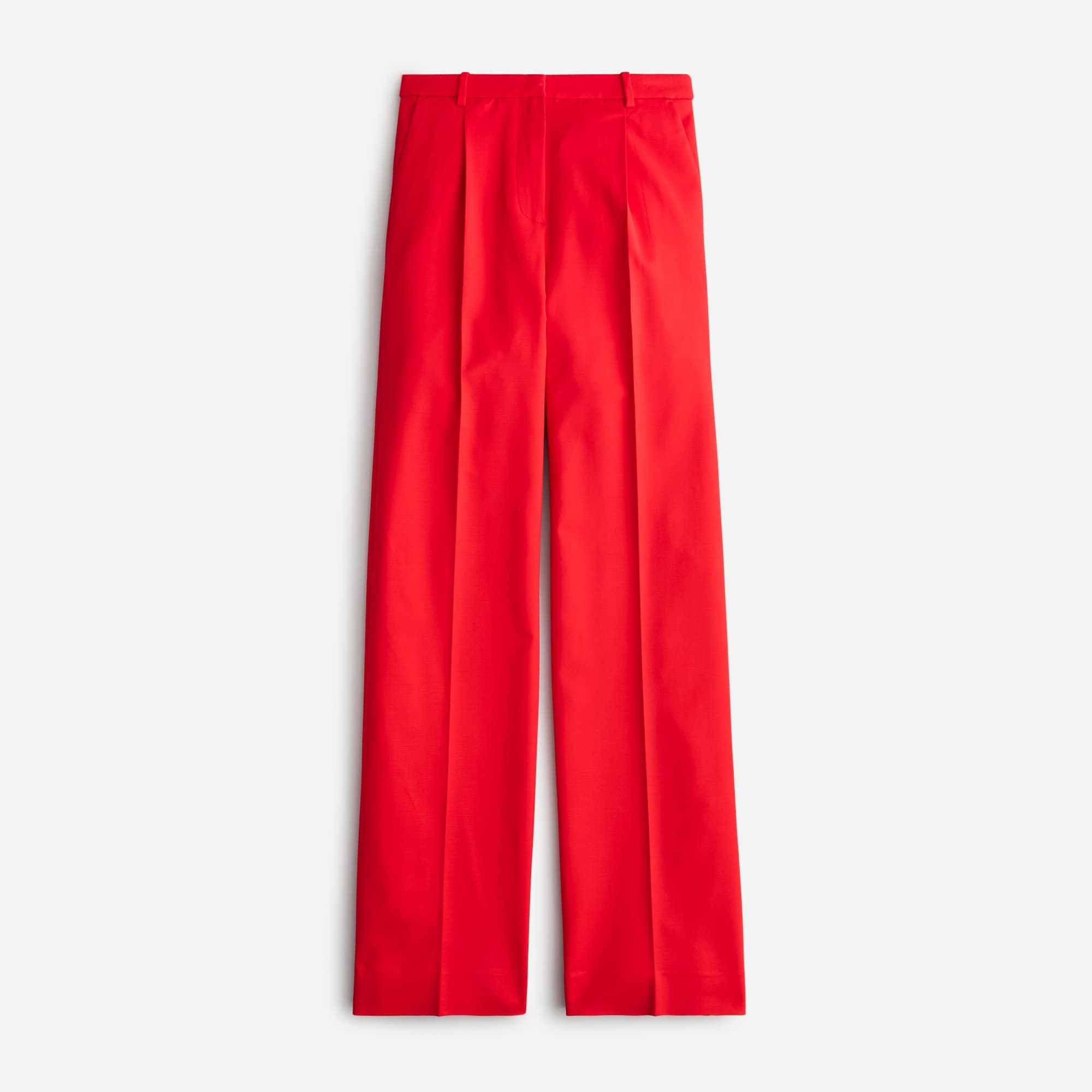 womens Wide-leg essential pant in city twill