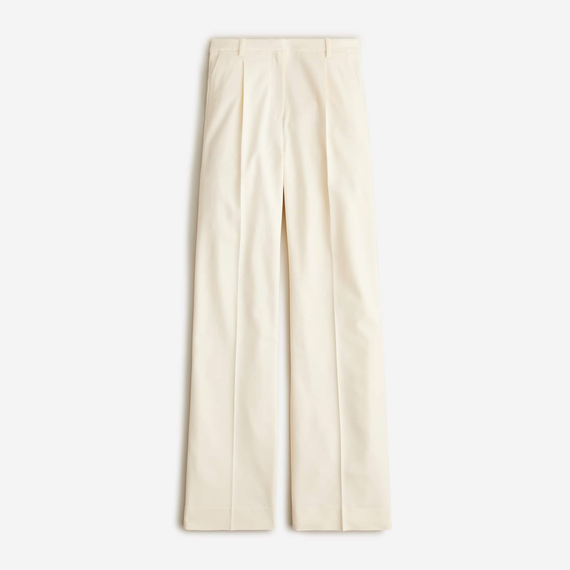  Tall wide-leg essential pant in city twill