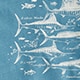 Vintage-wash cotton crab graphic T-shirt ATLANTIC BILLFISH GRAPH