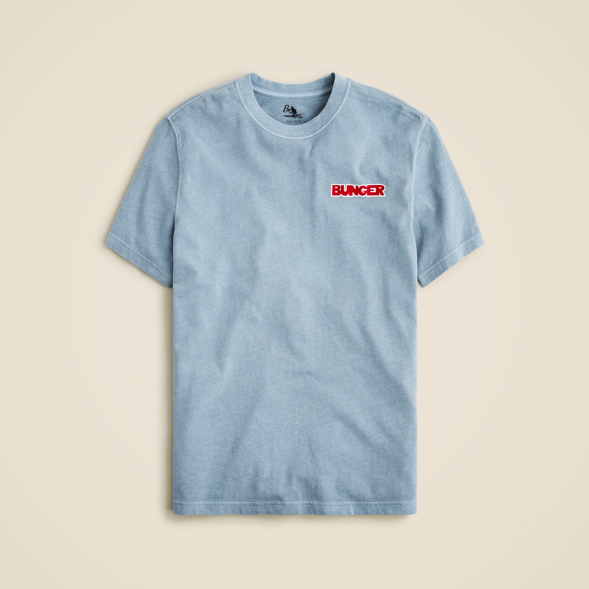 Limited-edition Bunger Surf Shop X J.Crew vintage-wash cotton graphic T-shirt
