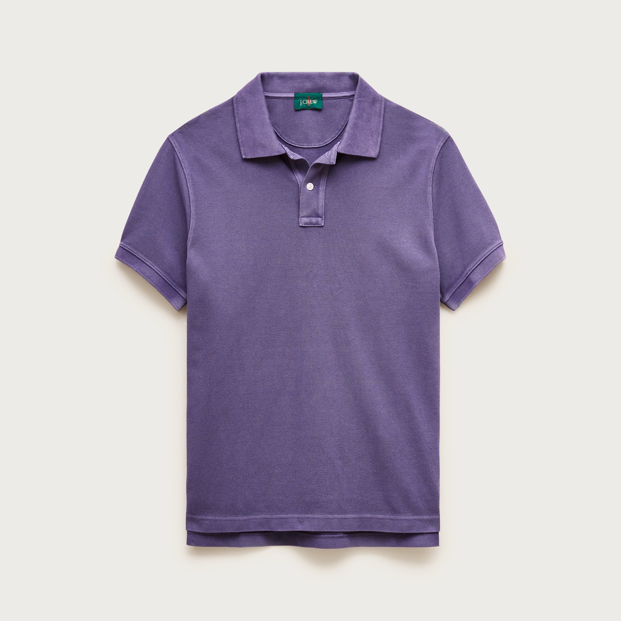 Washed Piqué Polo Shirt For Men | J.Crew