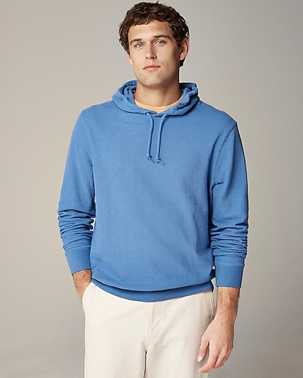 j.crew: textured sweater-tee hoodie for men
