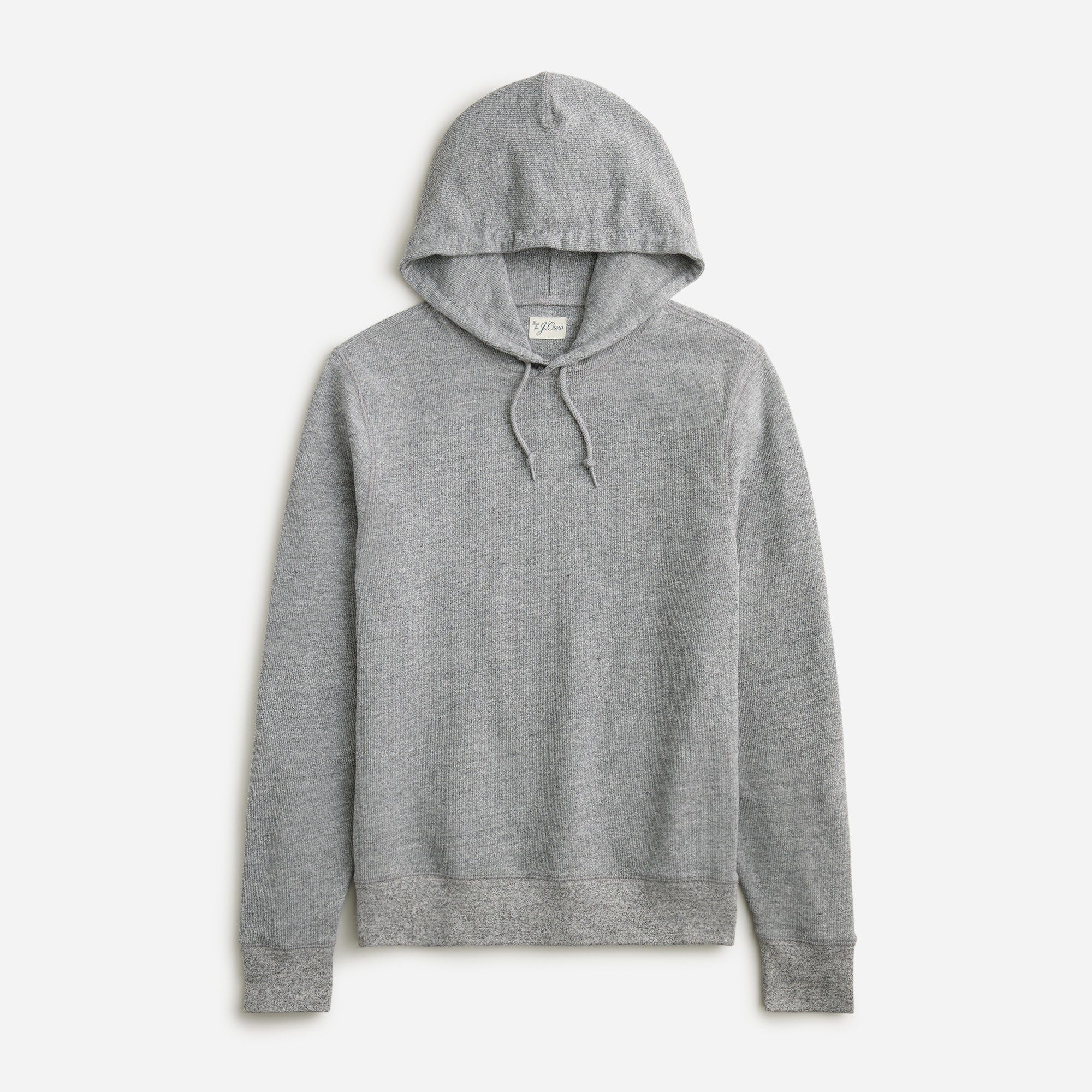 mens Textured sweater-tee hoodie