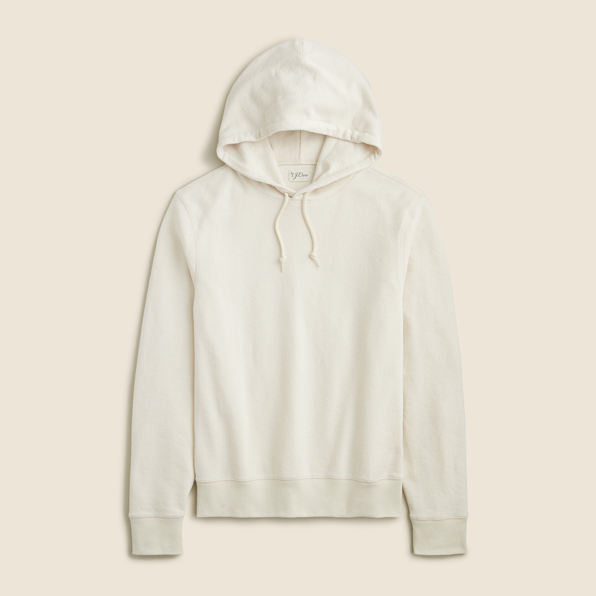 mens Textured hooded sweater-tee
