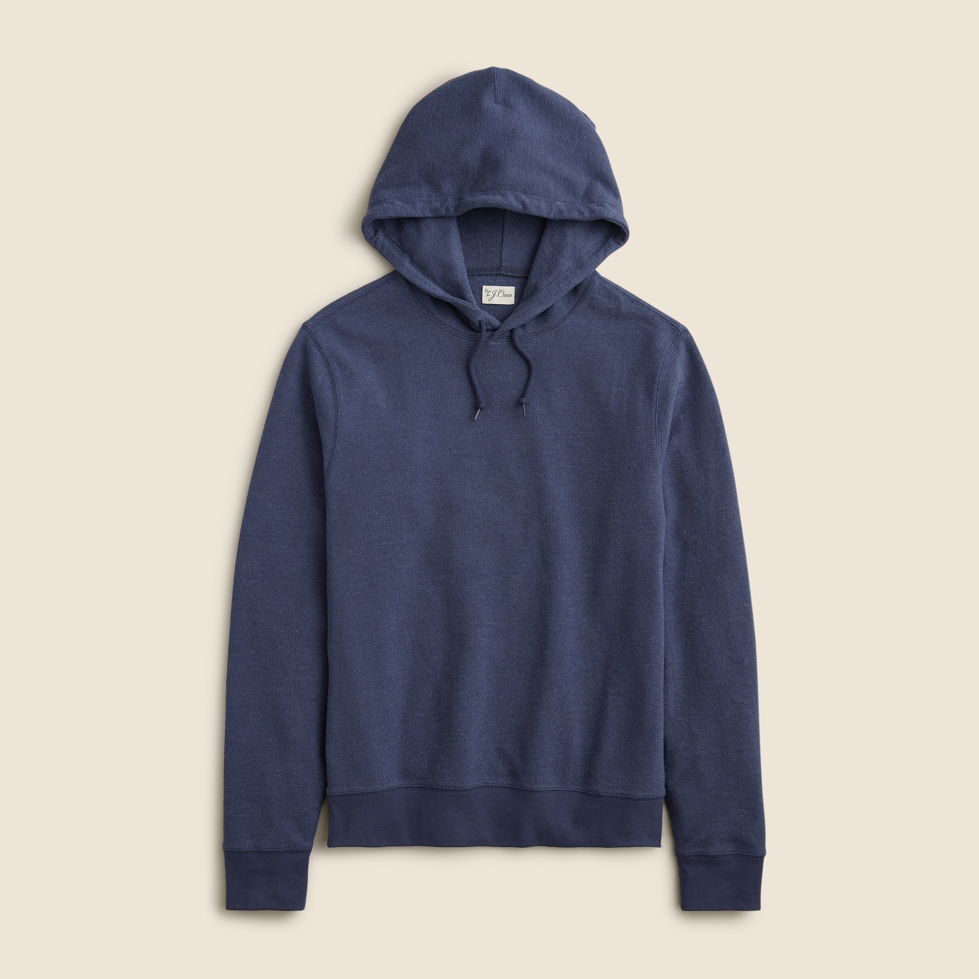 mens Textured hooded sweater-tee