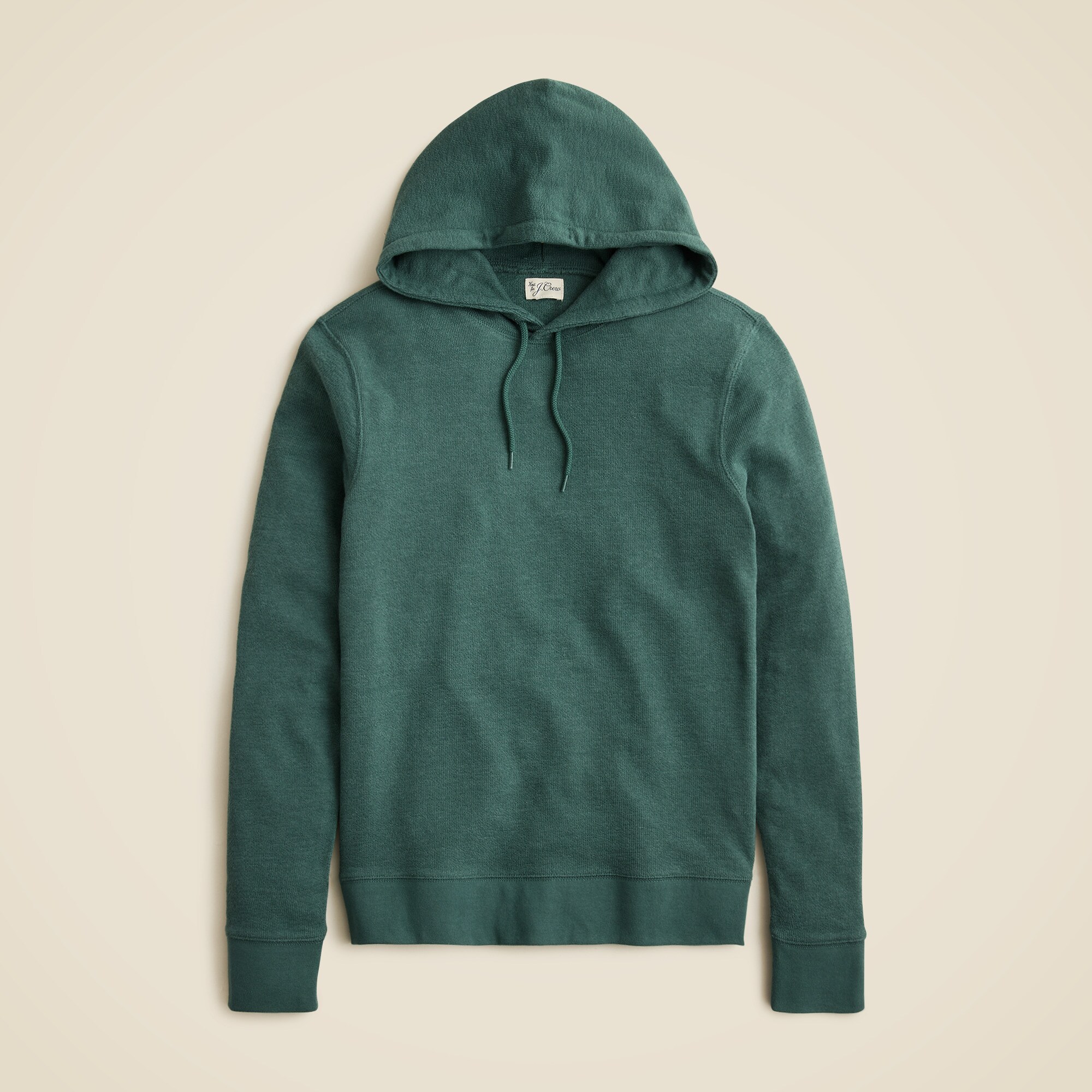  Textured hooded sweater-tee