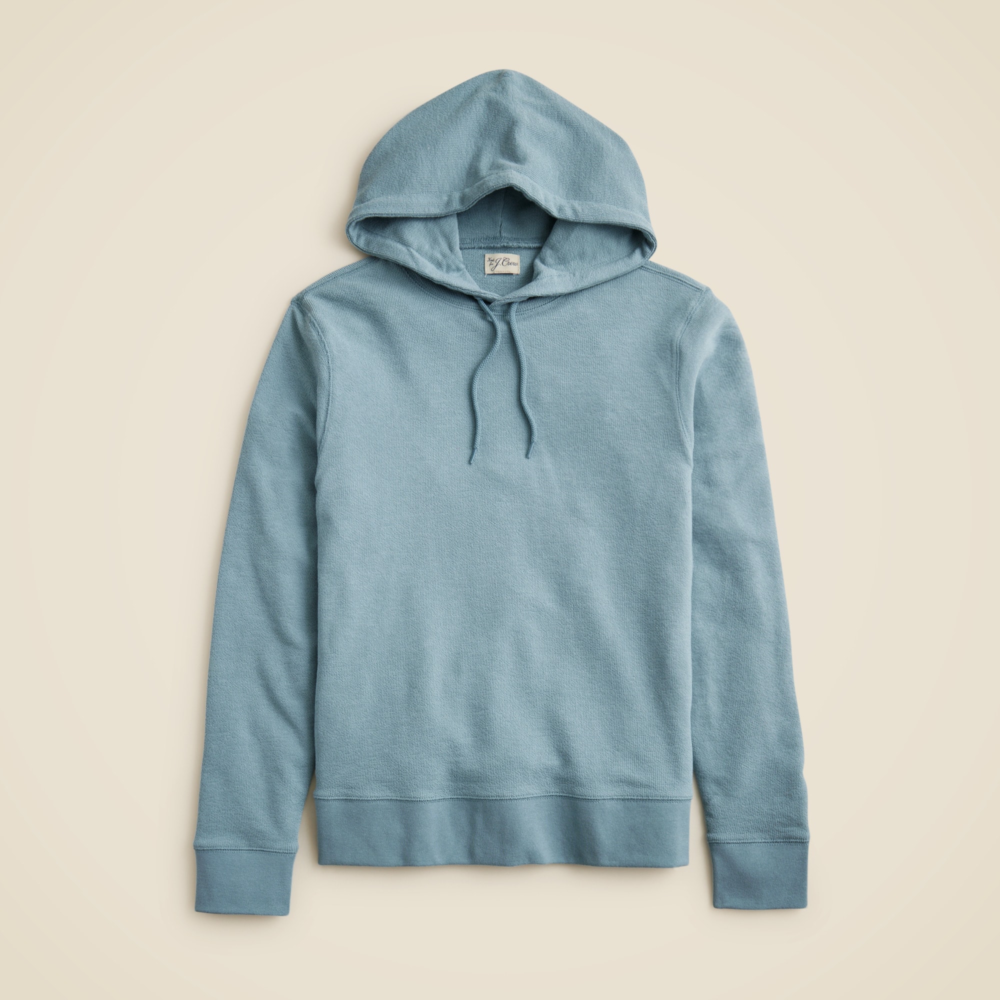 mens Textured hooded sweater-tee