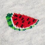 Watermelon socks HTHR GREY