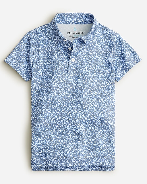 boys Kids' printed active piqu&eacute; polo shirt