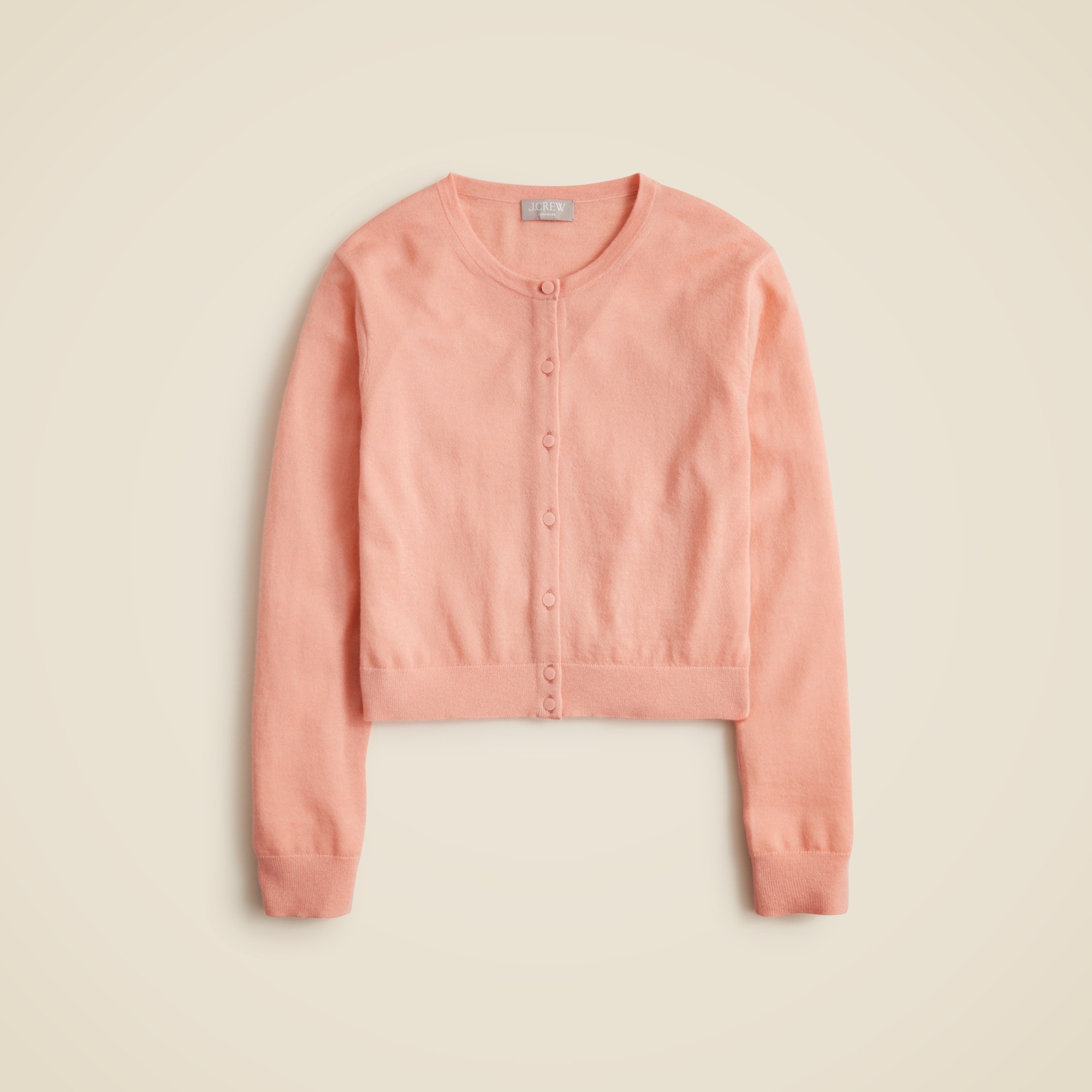 Featherweight cashmere cardigan