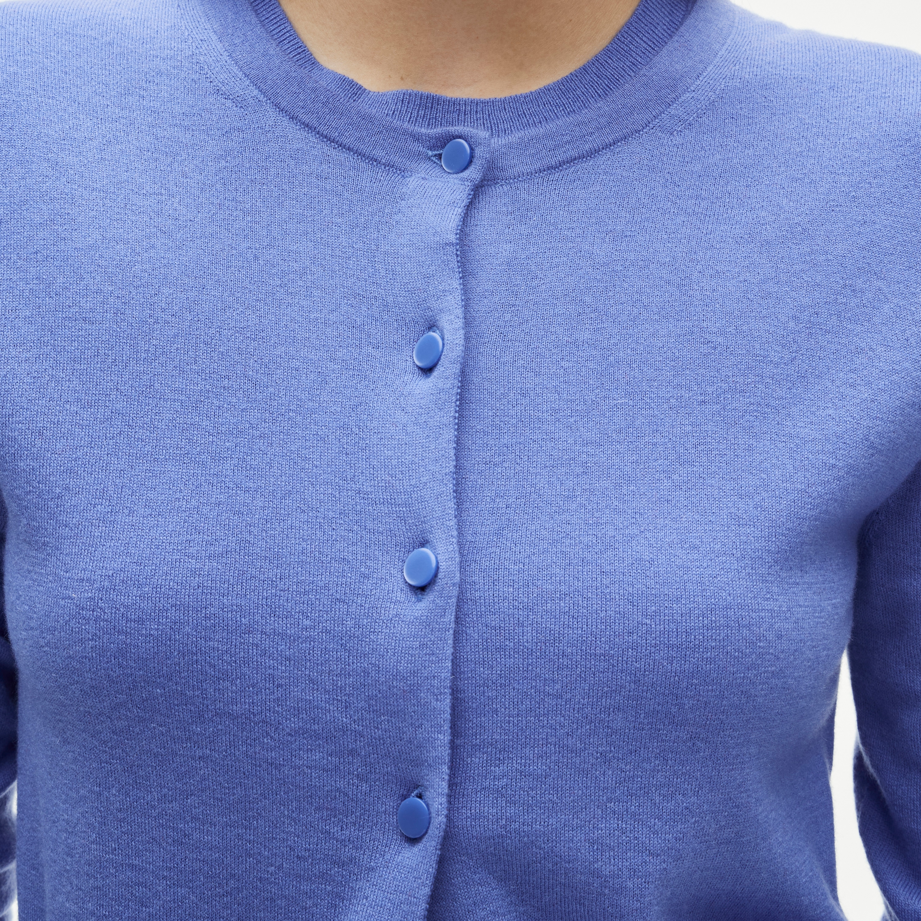 Featherweight cashmere cardigan
