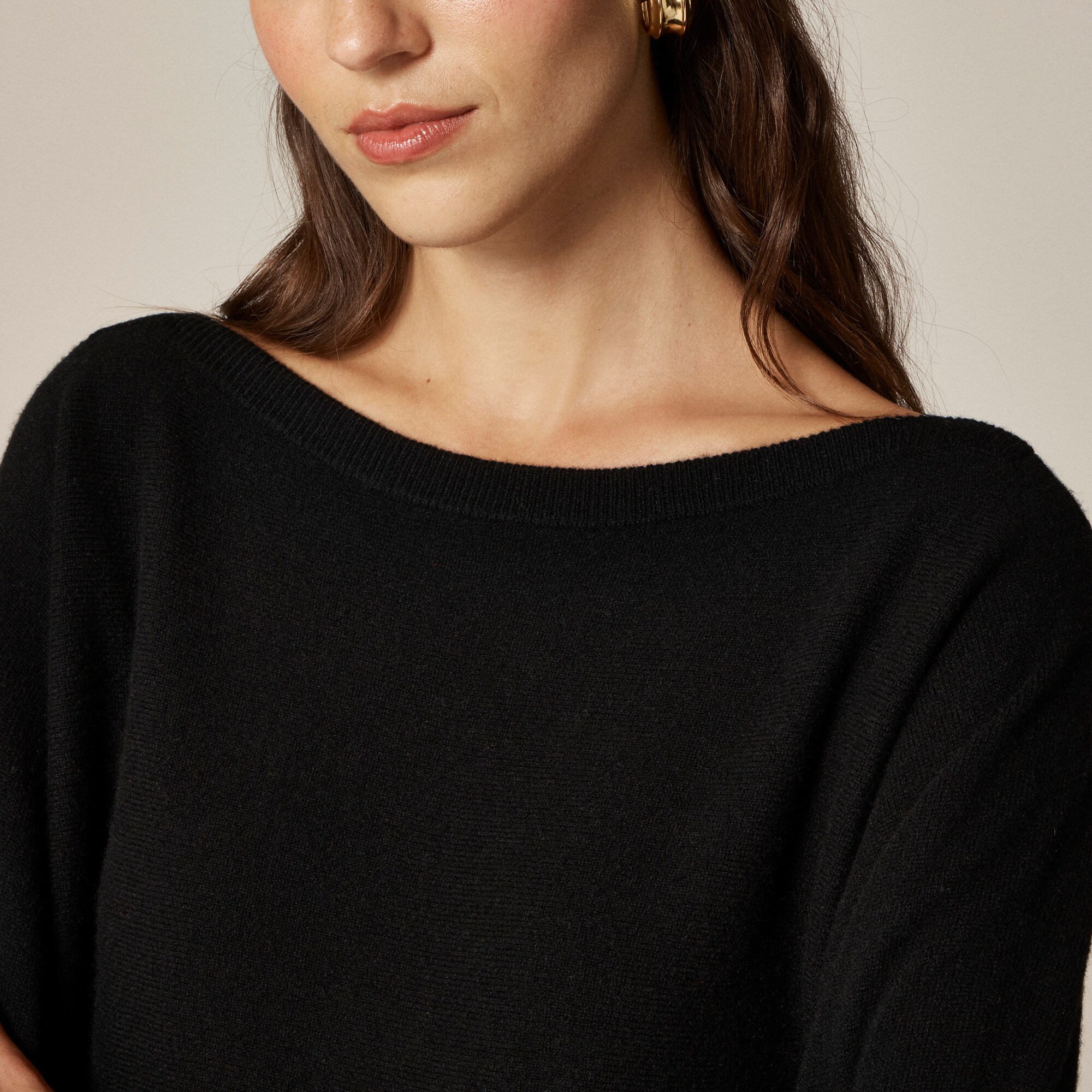 Cashmere boatneck sweater