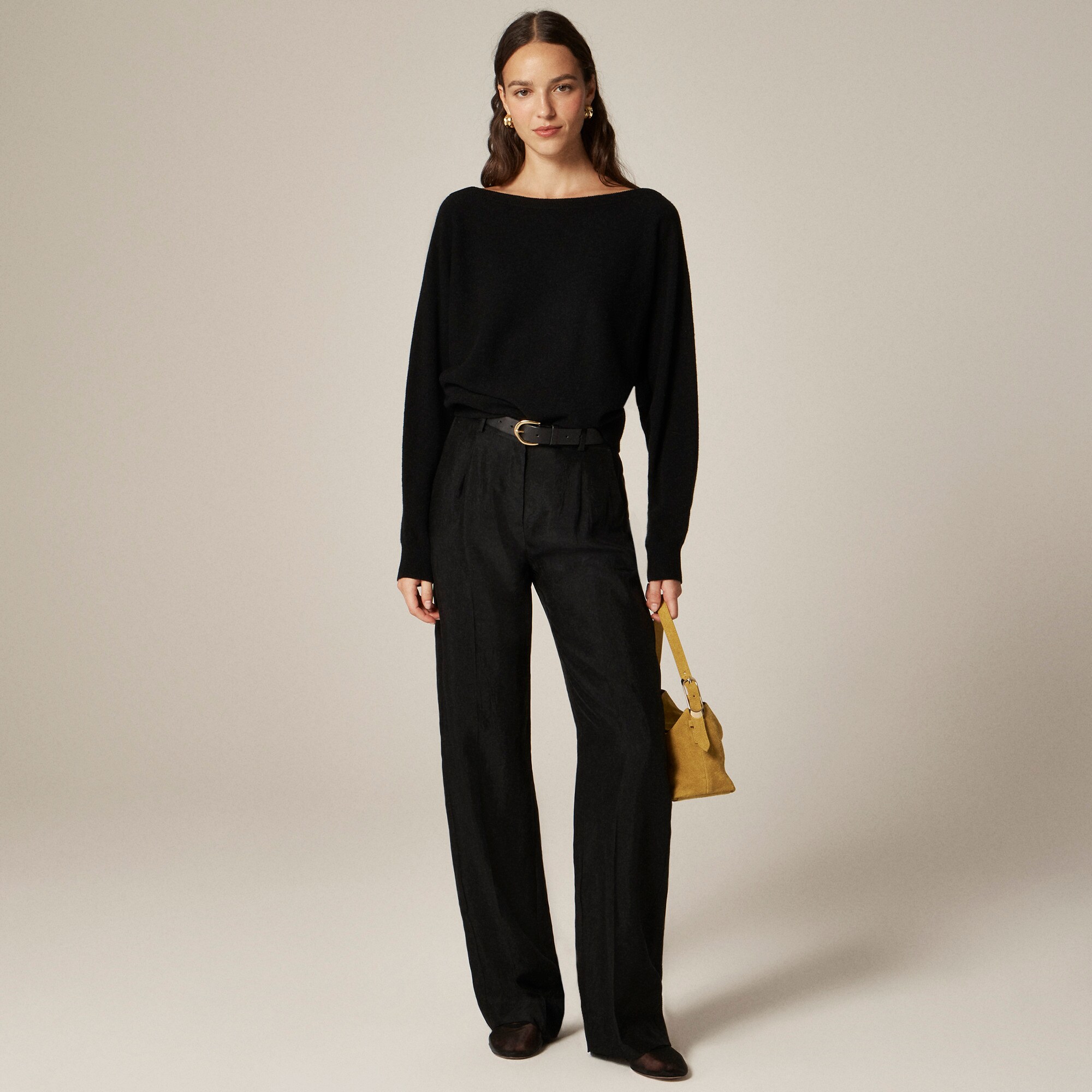  Cashmere boatneck sweater
