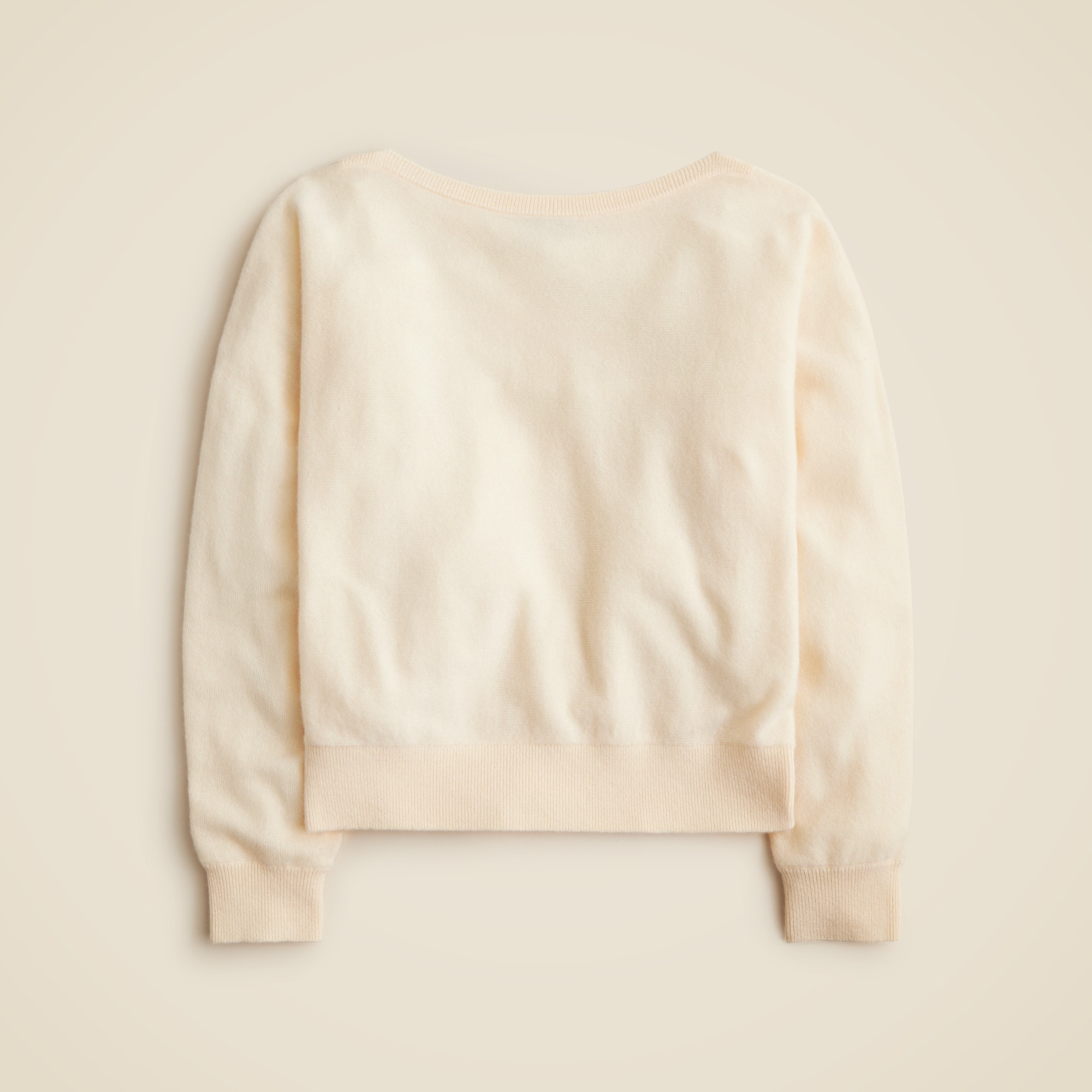 Cashmere boatneck sweater