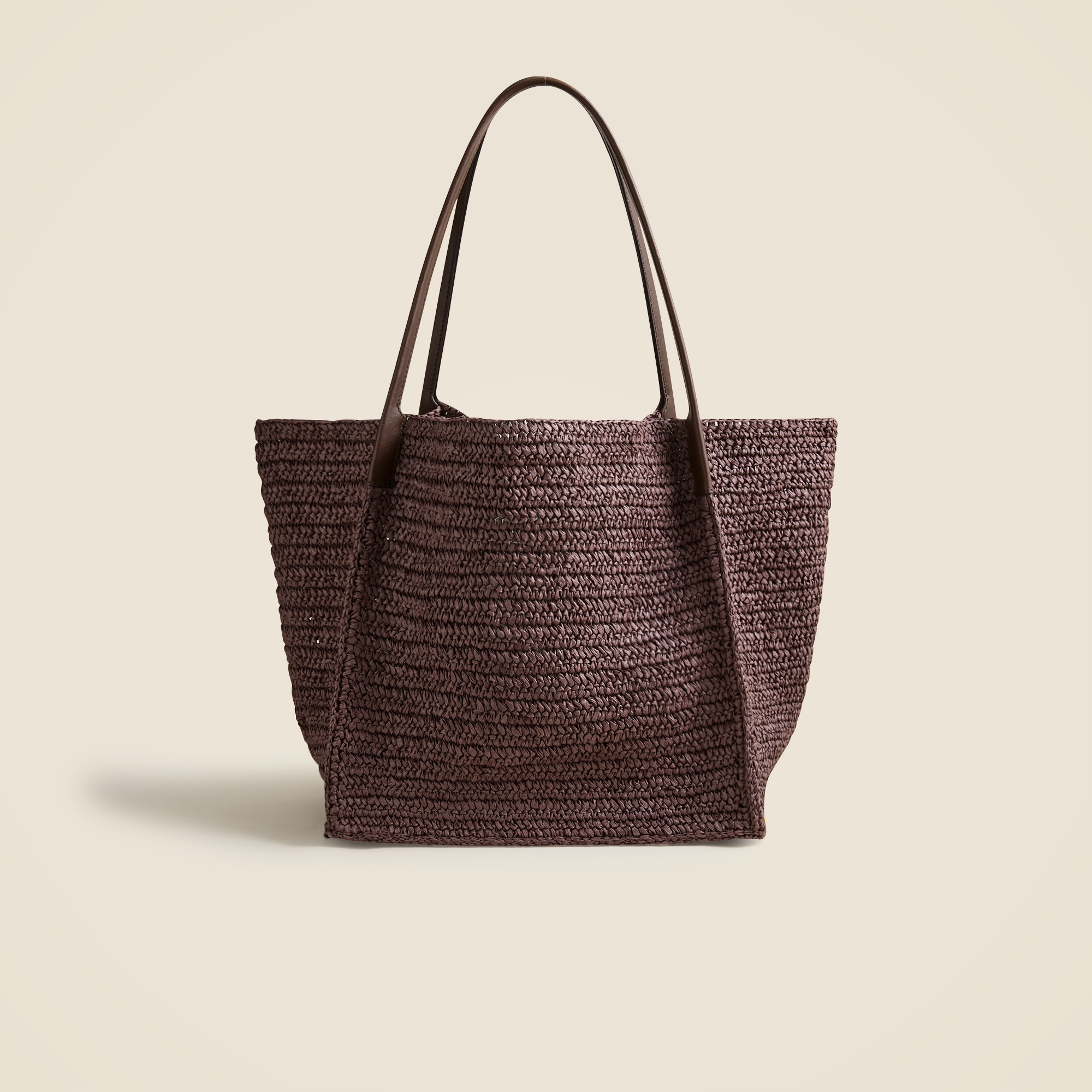 womens Large handknotted packable tote bag