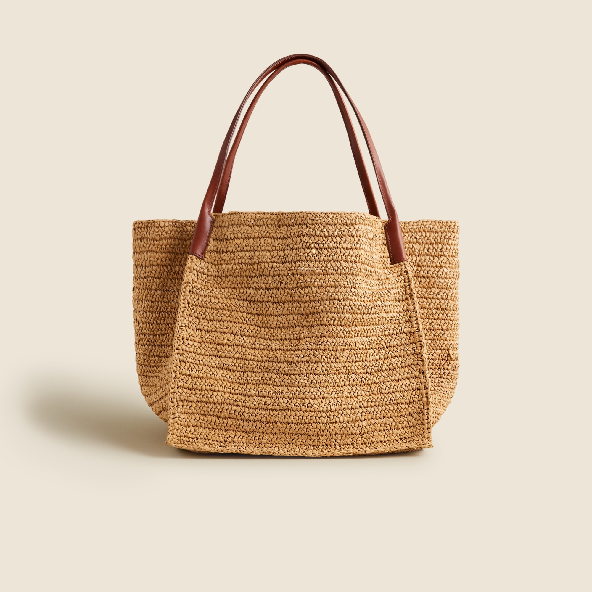 J.Crew Large Hand knotted Packable Tote Bag For Women