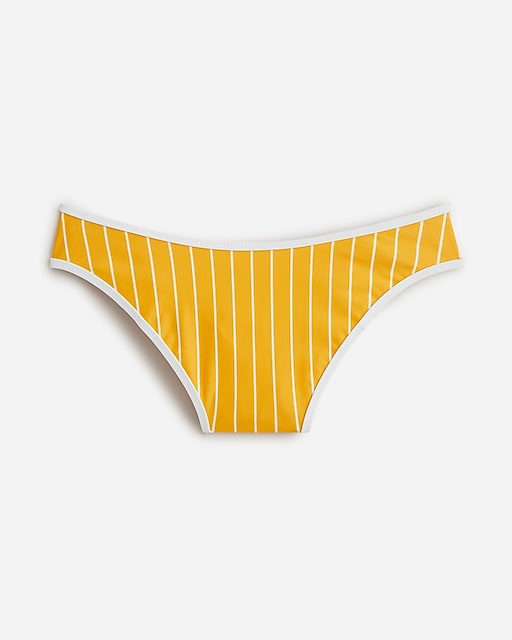womens '90s high-leg bikini bottom in stripe