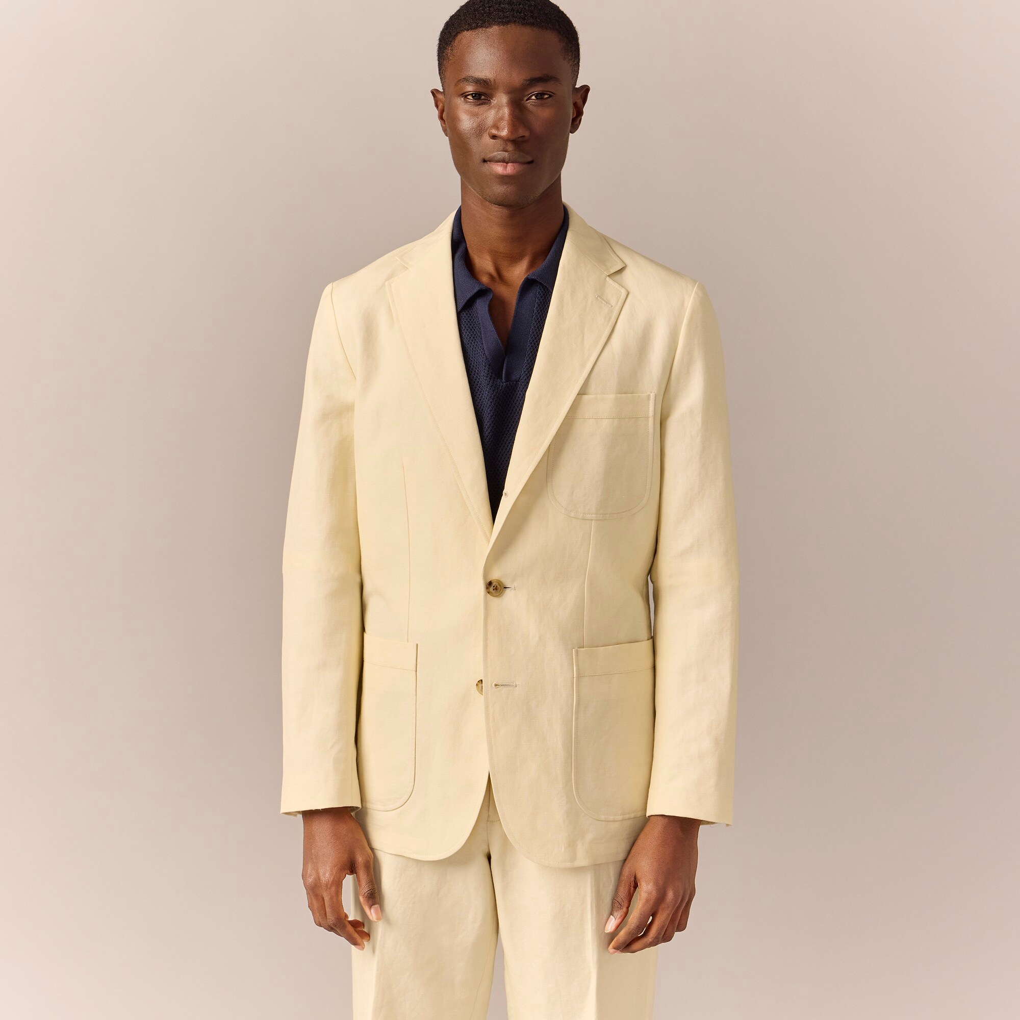J.Crew: Crosby Classic-fit Suit Jacket In Italian Linen-cotton 