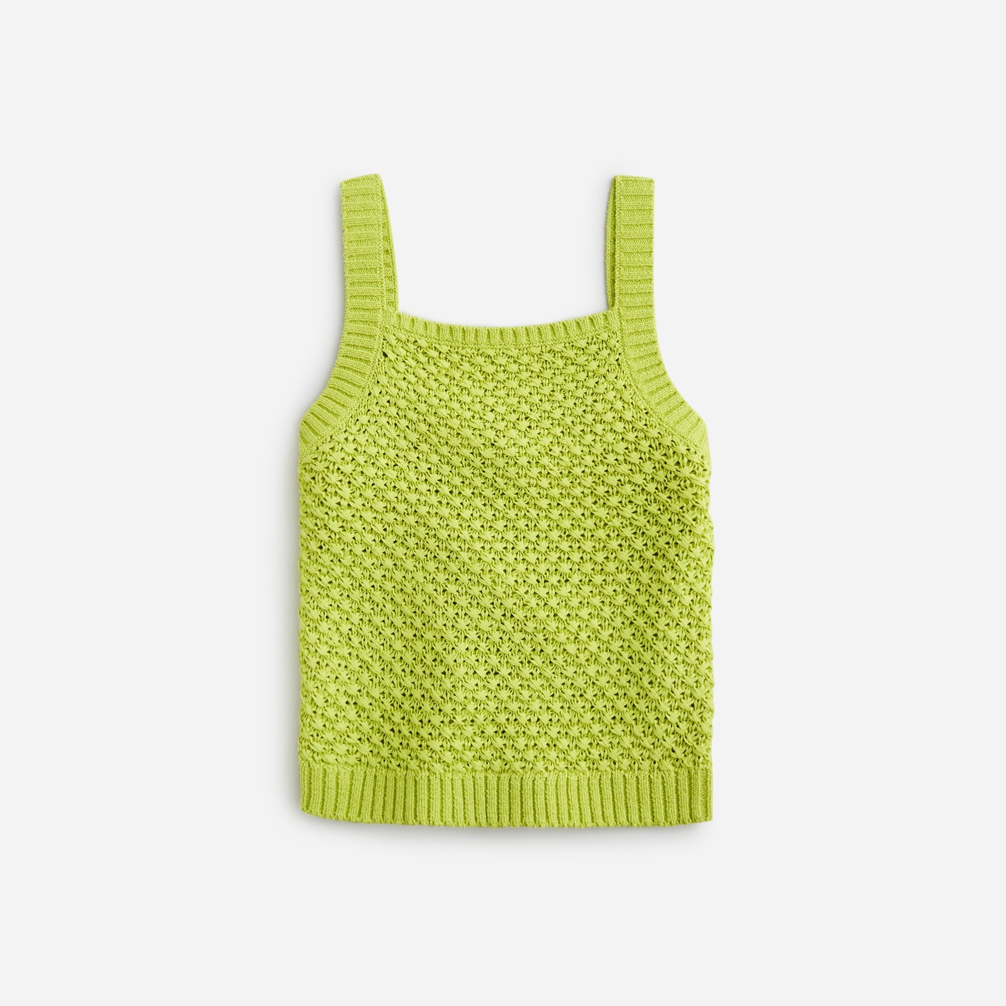 womens Basket-stitch sweater-tank