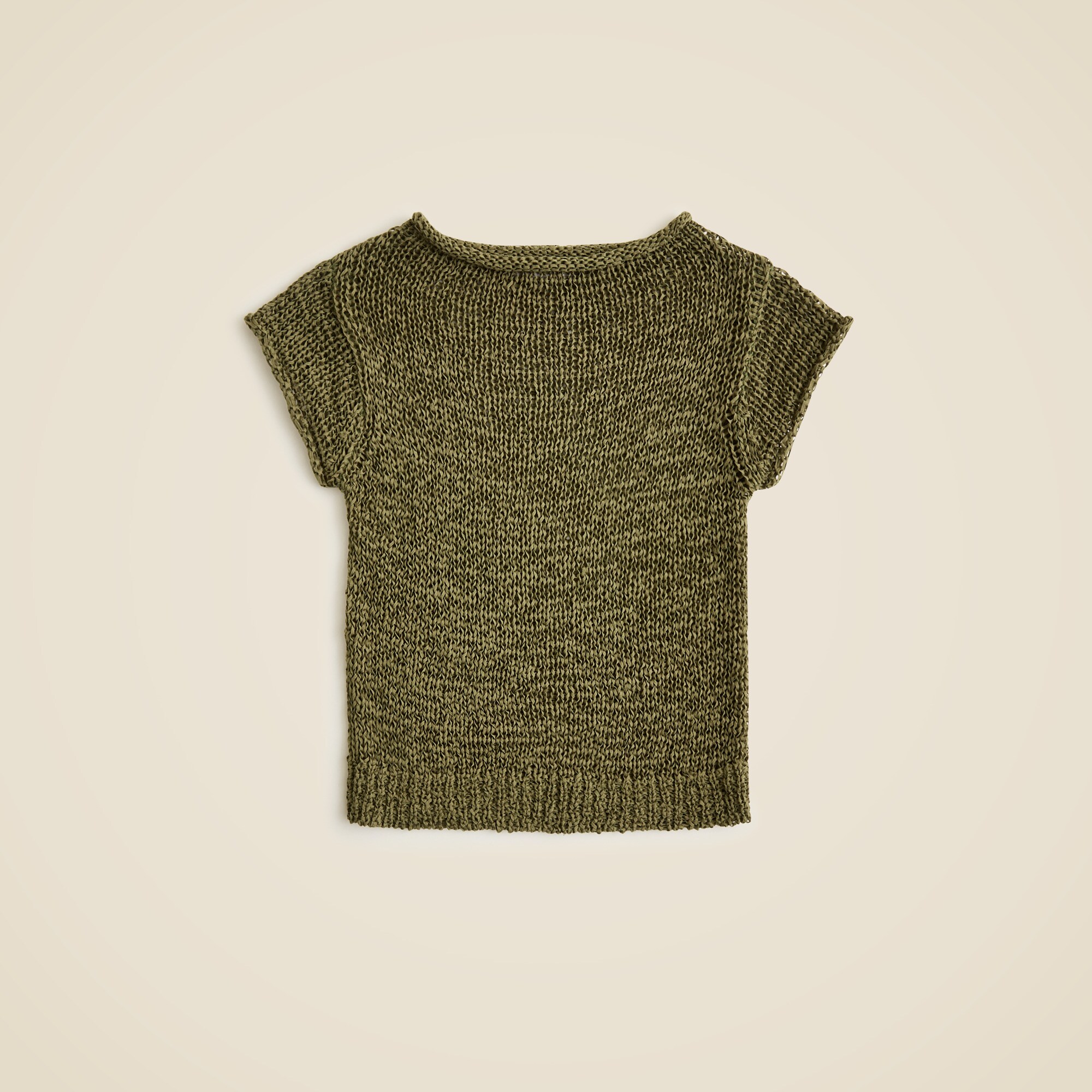 J.Crew: Montauk Textured Sweater-tee For Women