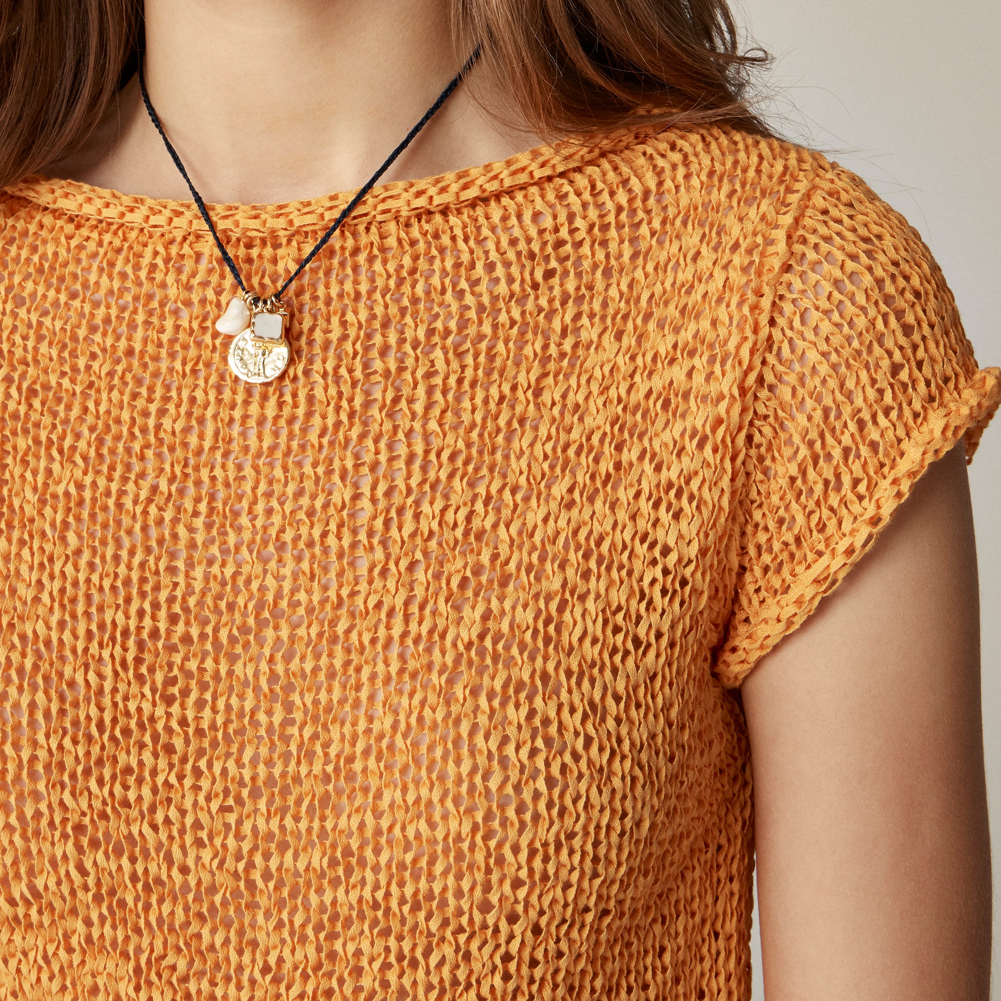Montauk textured sweater-tee