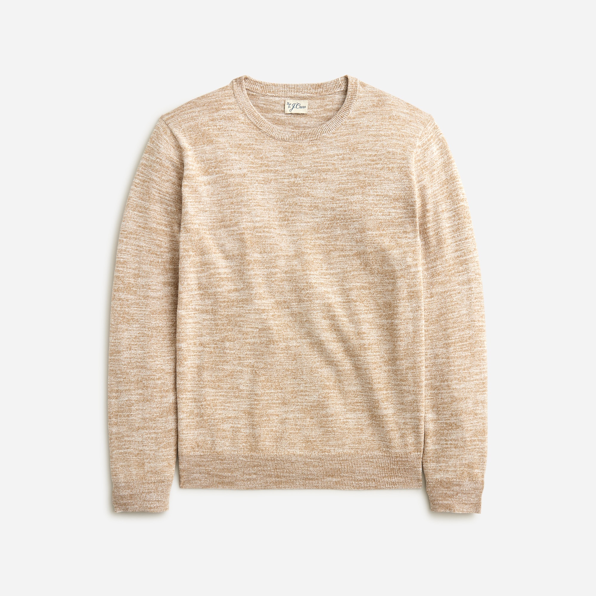  Cotton-blend crewneck sweater