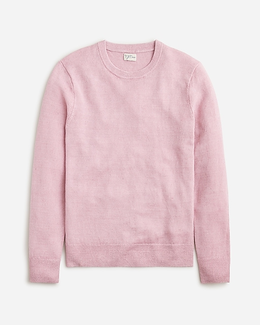  Linen crewneck sweater