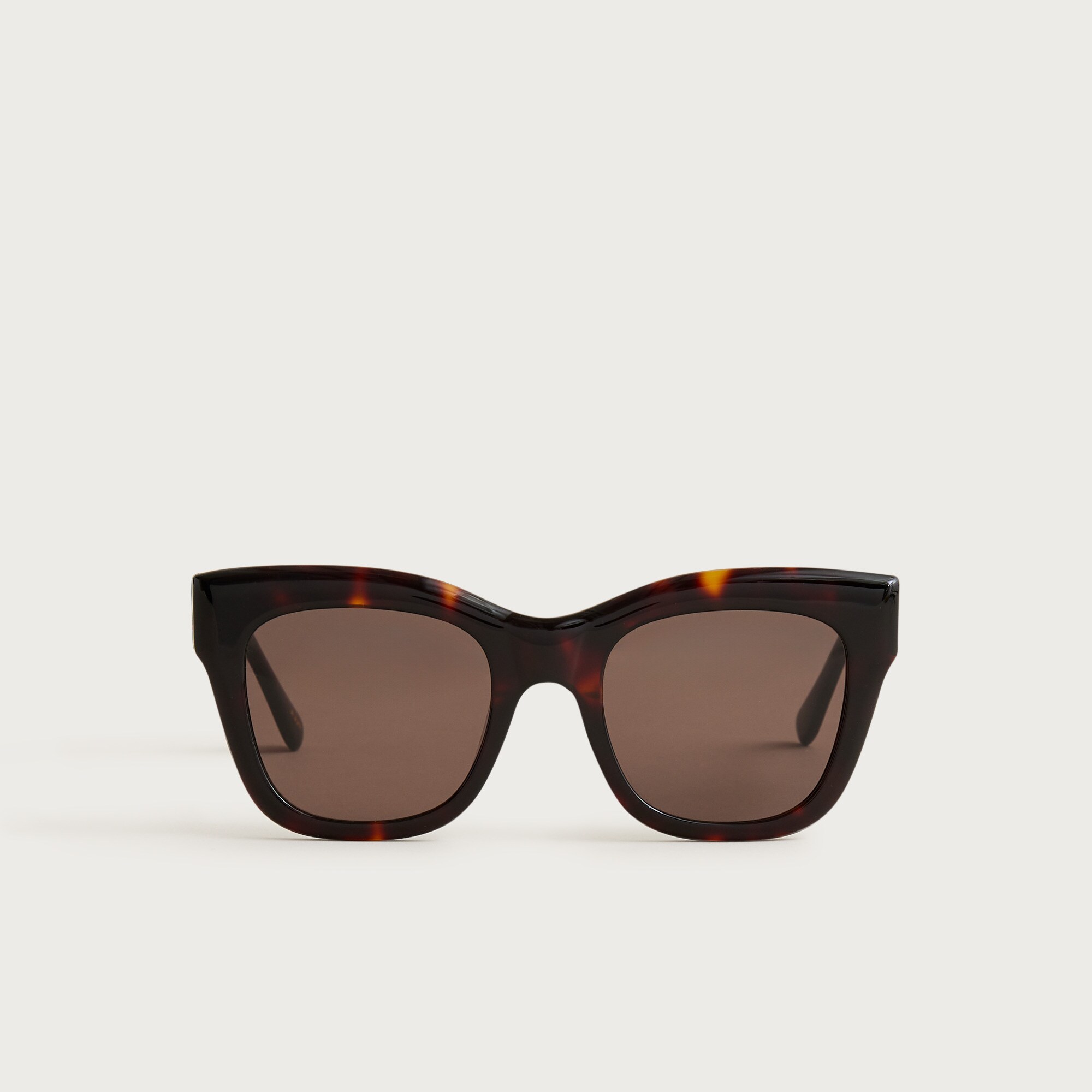 J. Crew Red Tortoise Cat-Eye Sunglasses J.CREW Cat Eye Sunglasses for Women for sale | eBay main image 3