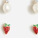 Girls' fruit and pearl earrings pack FRUIT NATURAL MULTI j.crew: girls' fruit and pearl earrings pack for girls