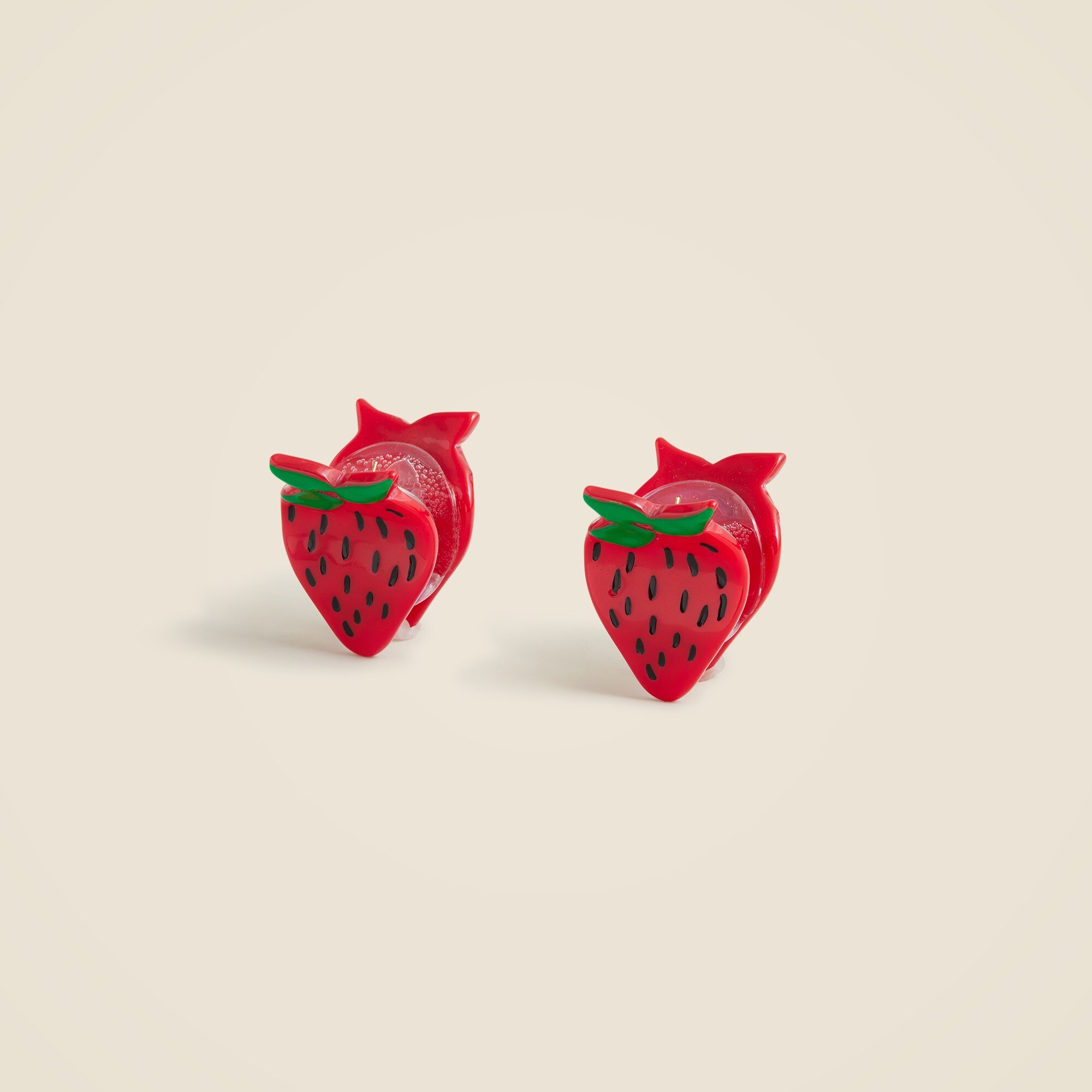 Girls' Strawberry Hair Clips Pack For Girls | J.Crew