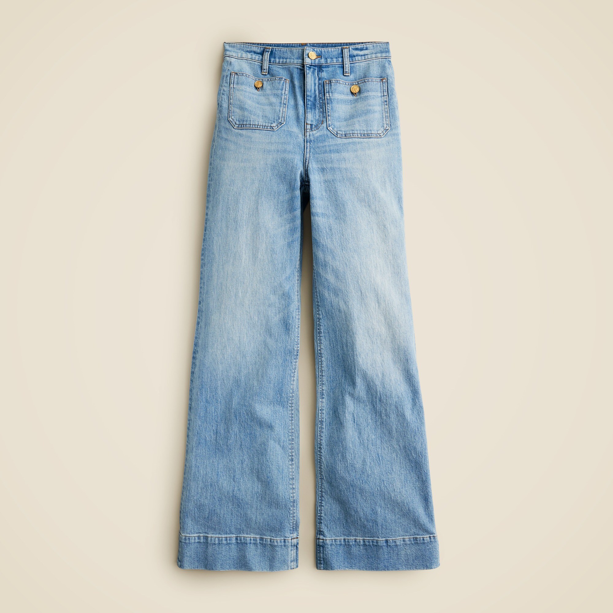 Sailor denim trouser in Blue River wash