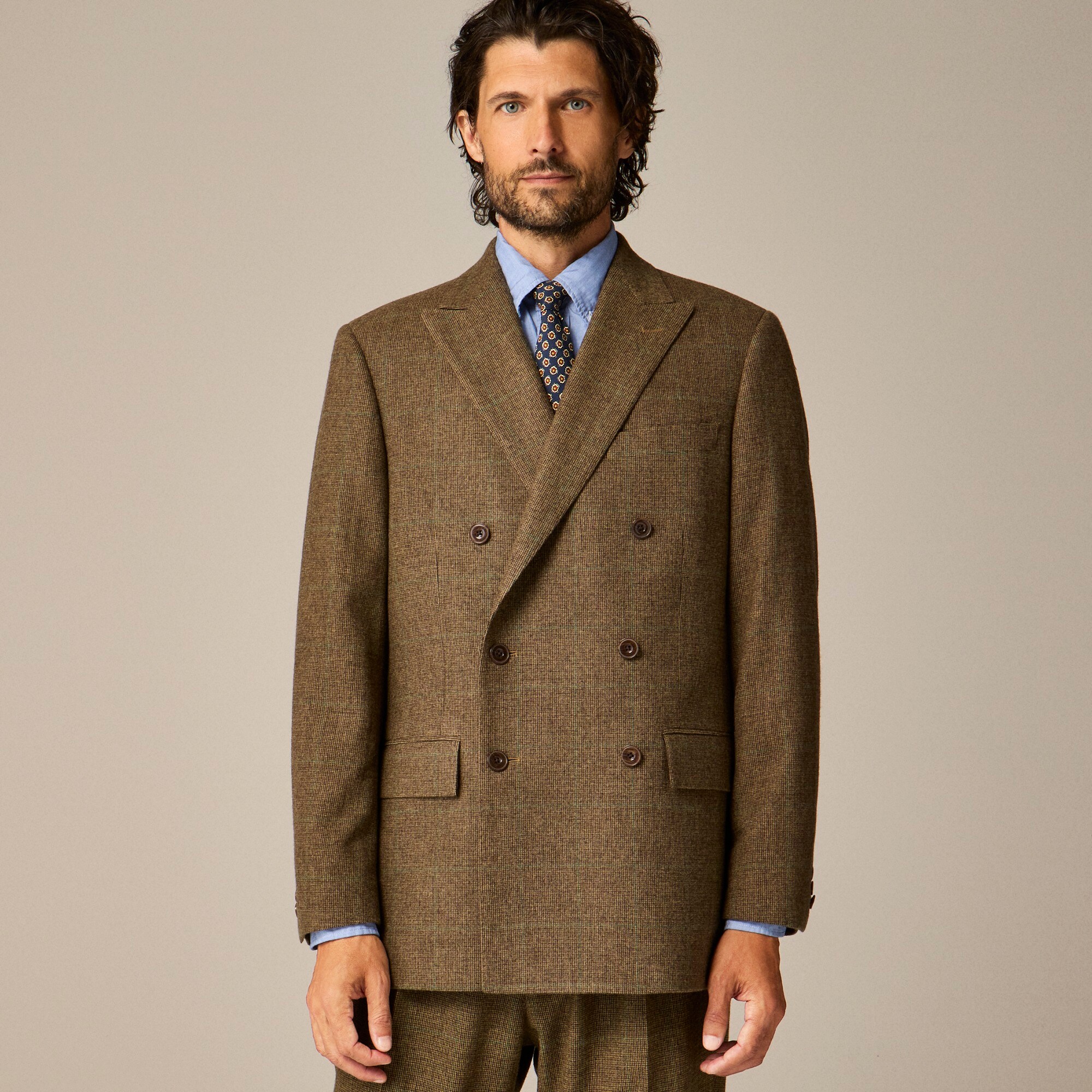 Kenmare Relaxed fit Double Breasted Suit Jacket