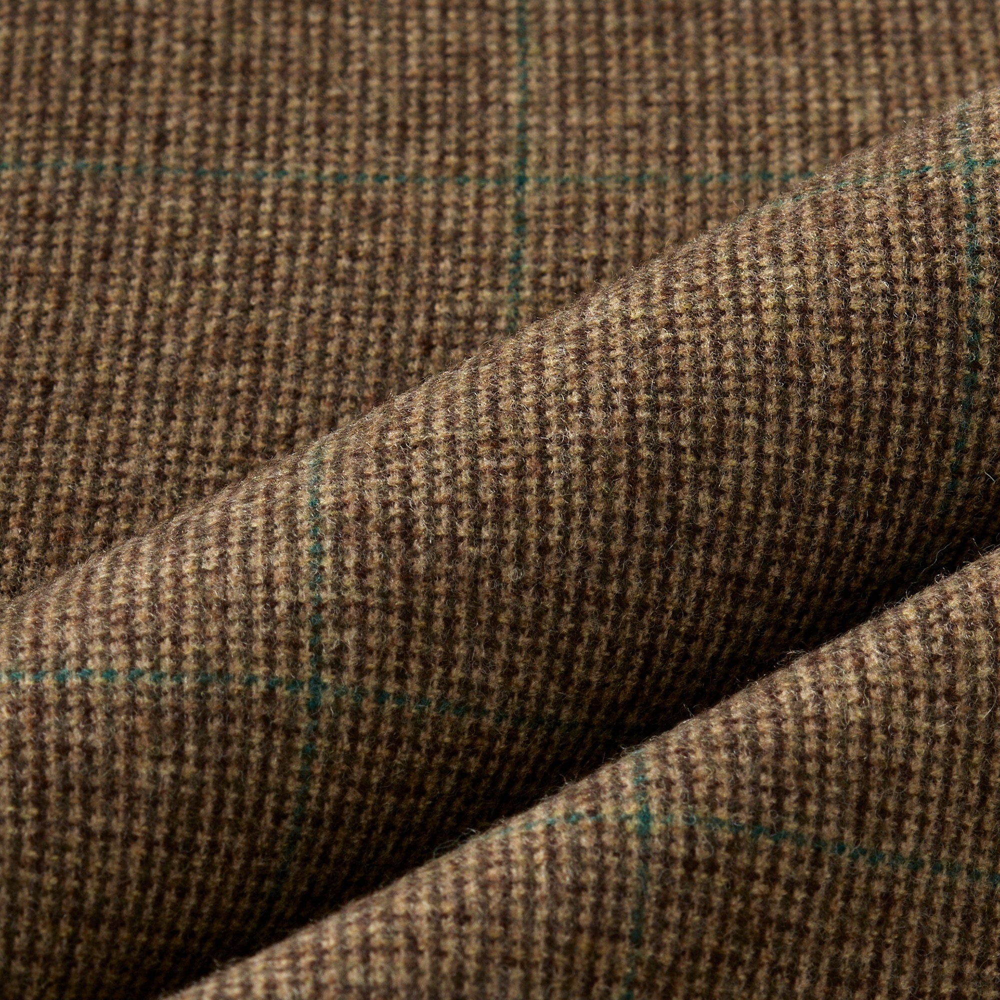 Kenmare Relaxed-fit double-breasted suit jacket in merino wool
