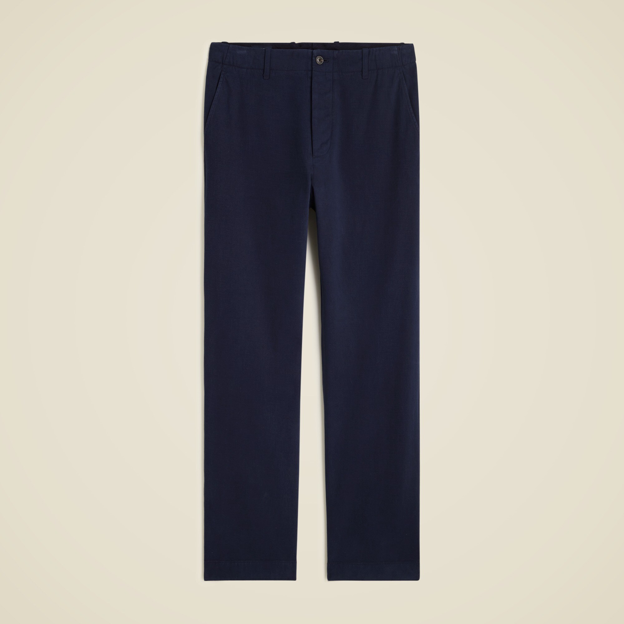 Kenmare Relaxed-fit suit pant in Italian cotton blend