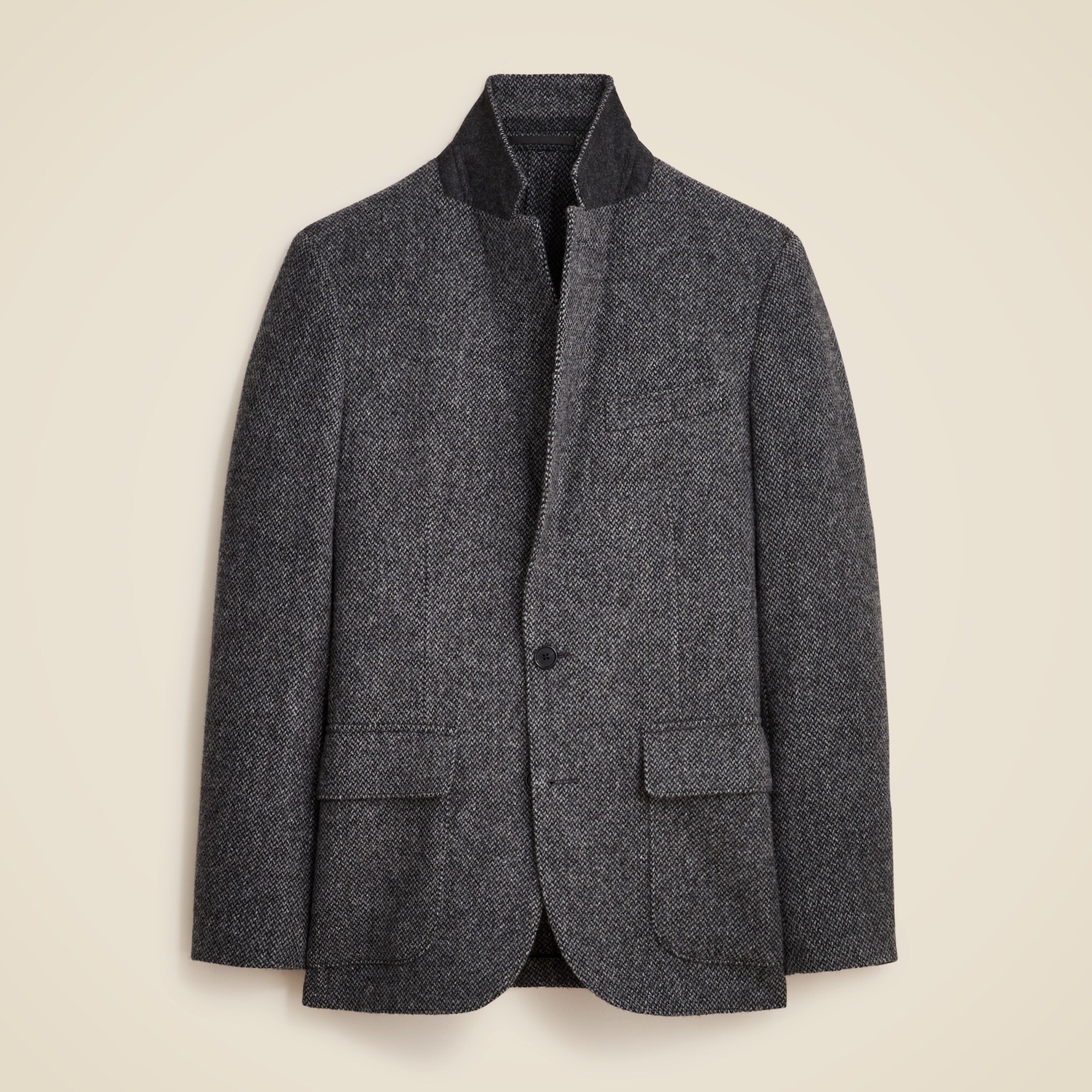 Ludlow Slim-fit blazer in English merino wool twill