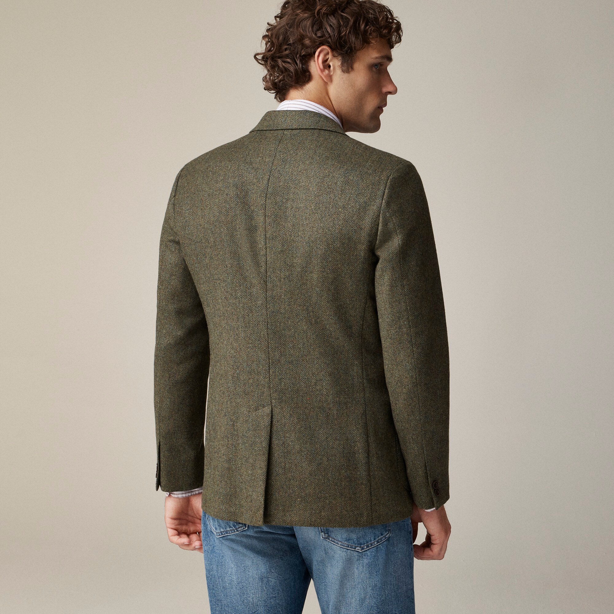 Ludlow Slim-fit blazer in English merino wool