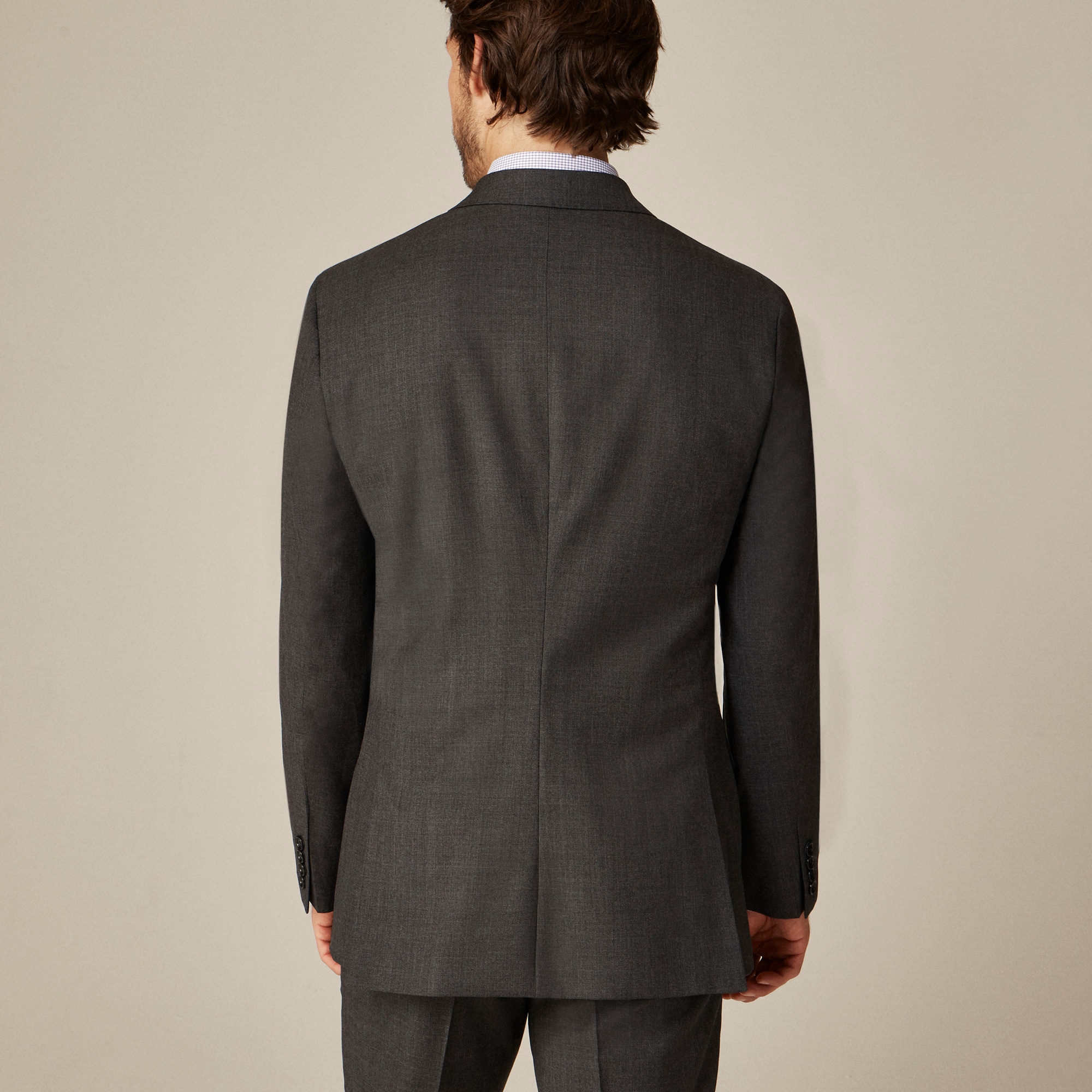 Ludlow Slim-fit suit jacket in Italian worsted wool